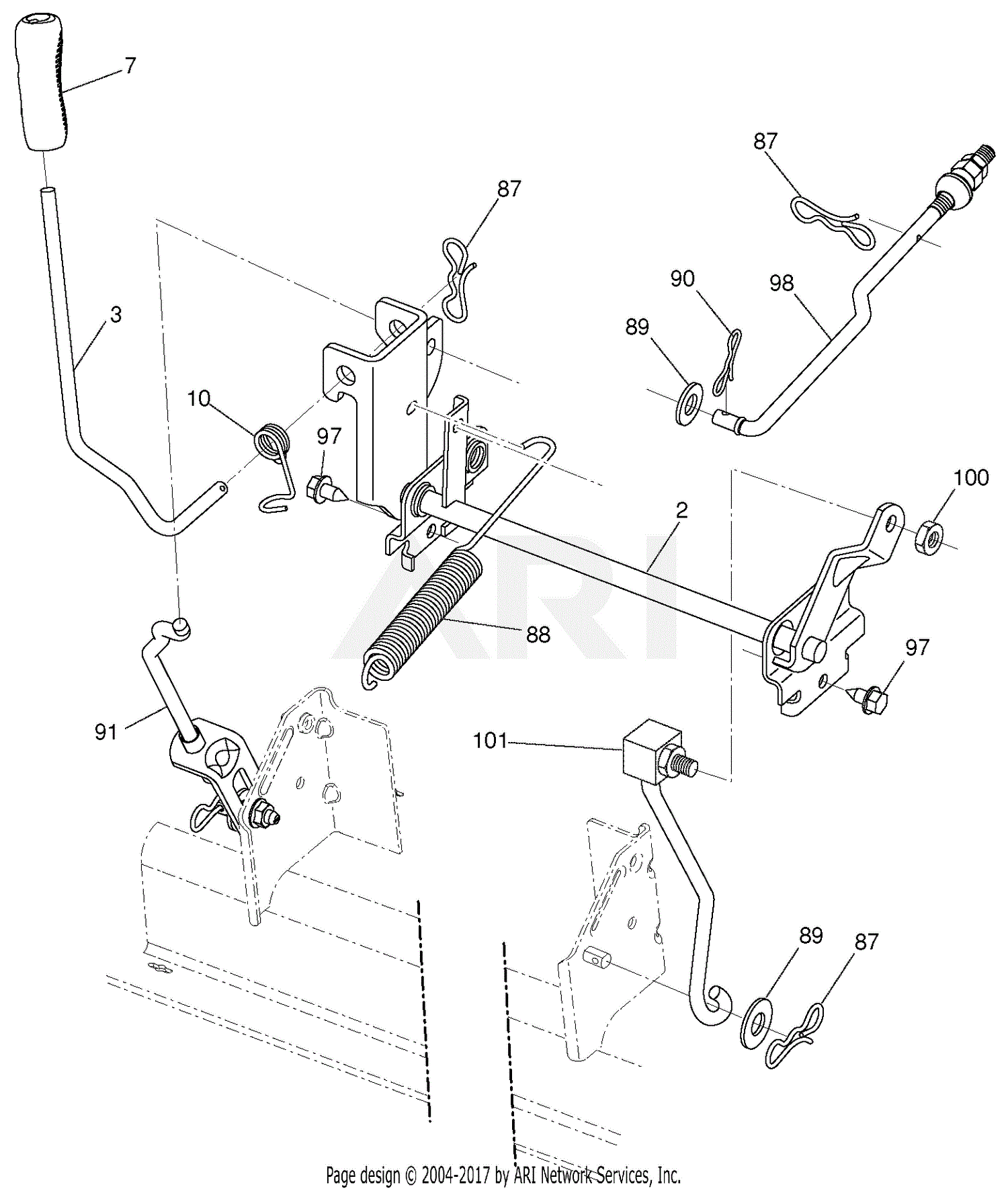 Ariens Mower Parts Diagrams