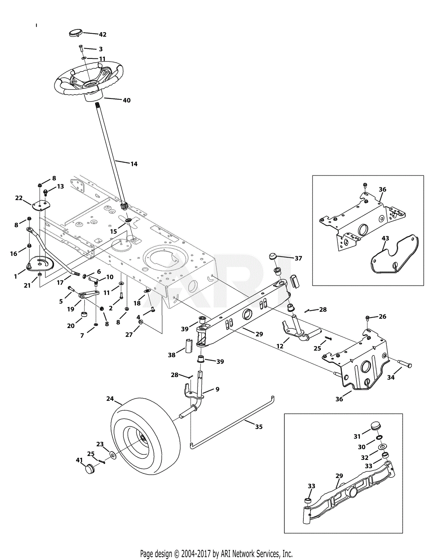 Mtd Riding Mower Parts Diagram Reviewmotors Co