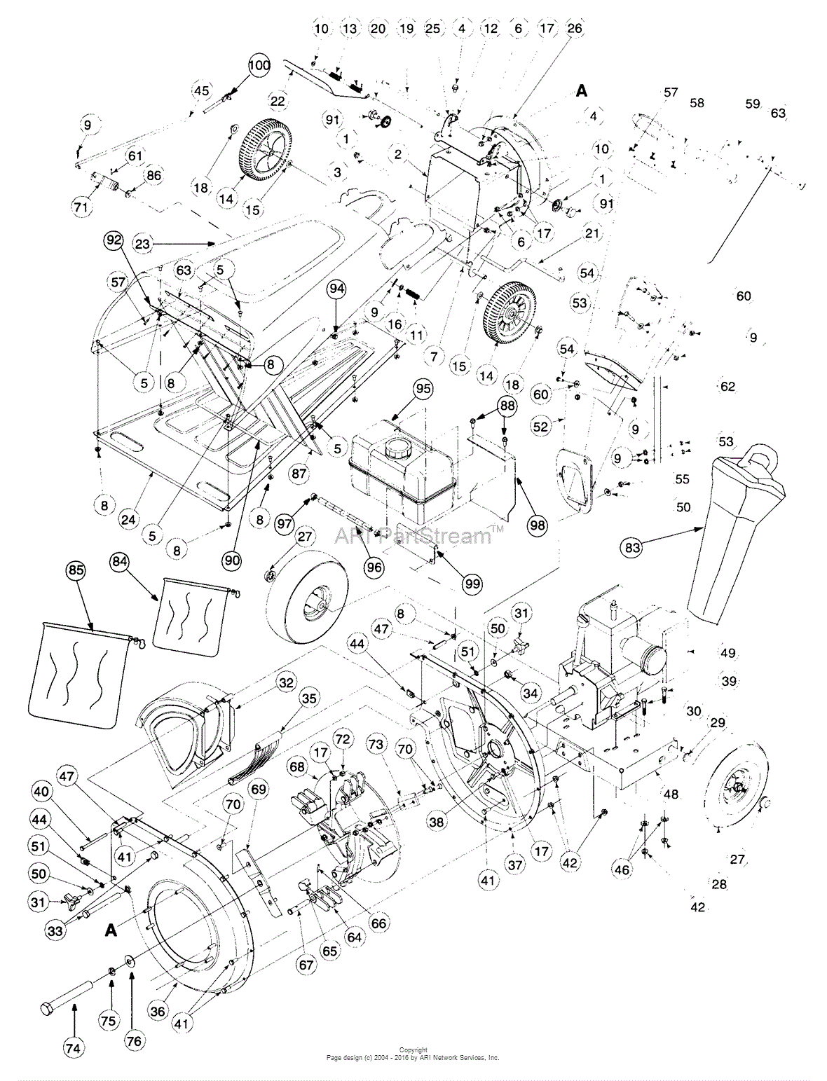 Mtd A C Parts Diagram For H P Chipper Shredder