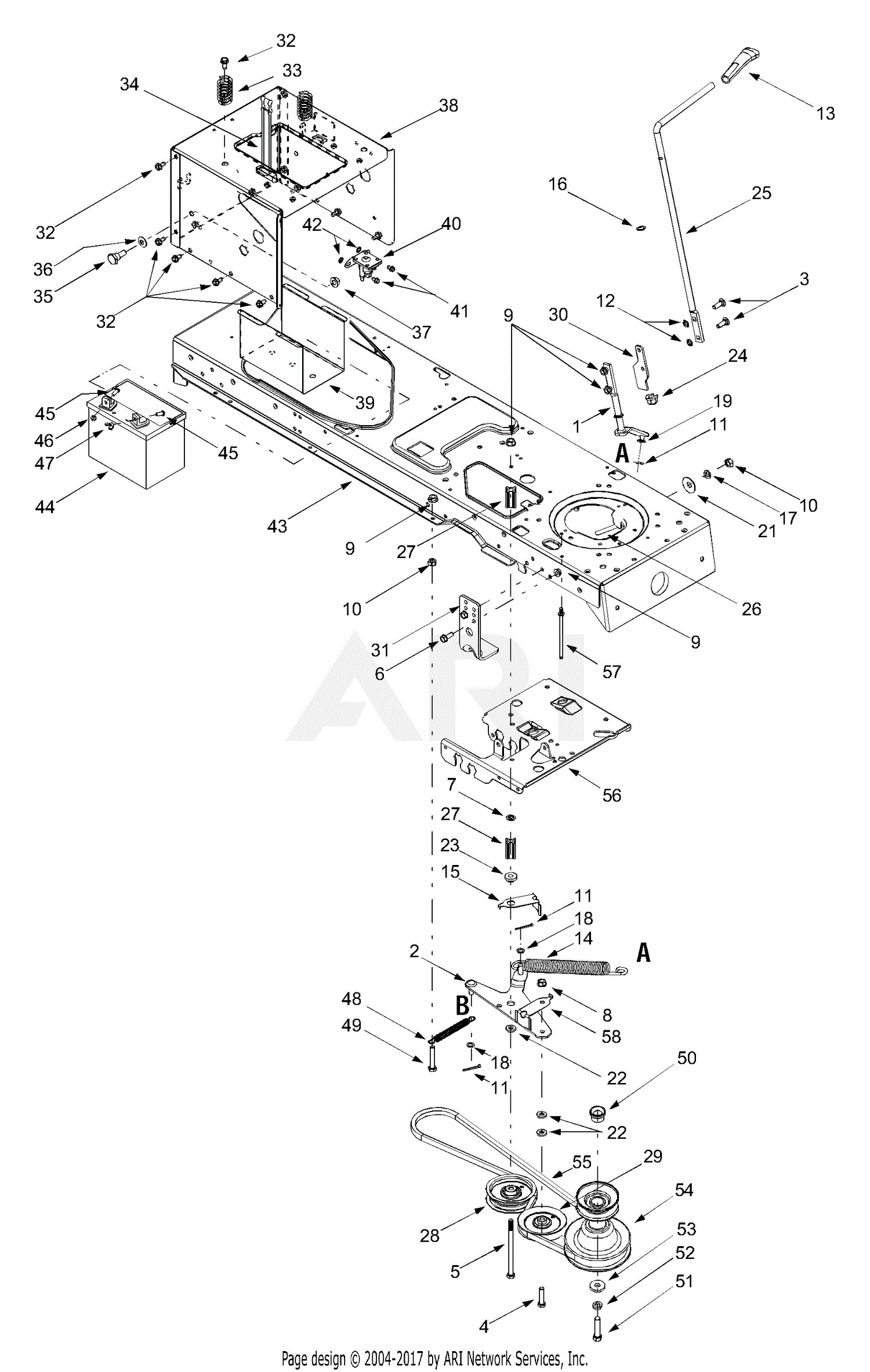 Drive Belt Diagram For Mtd Yard Machine