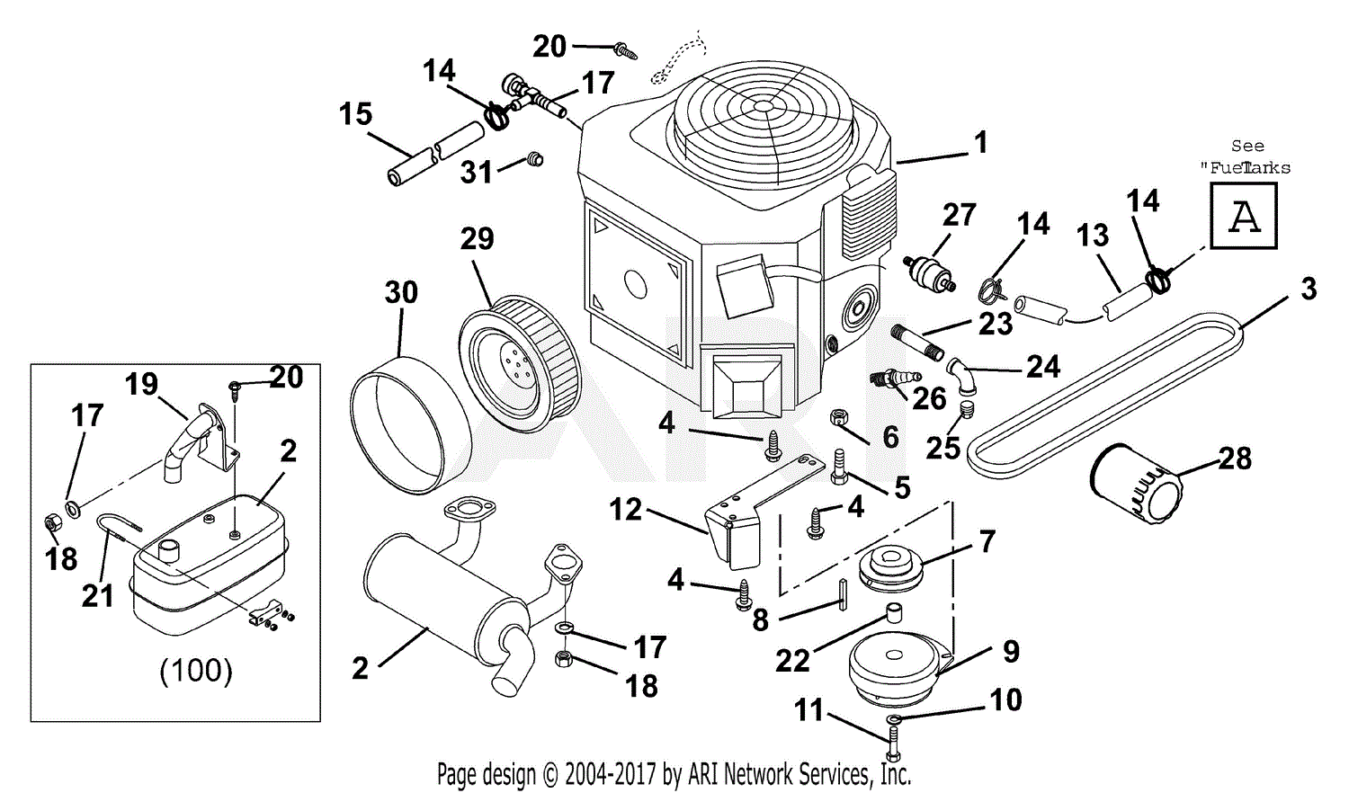 Kohler Hp Engine Parts Diagram