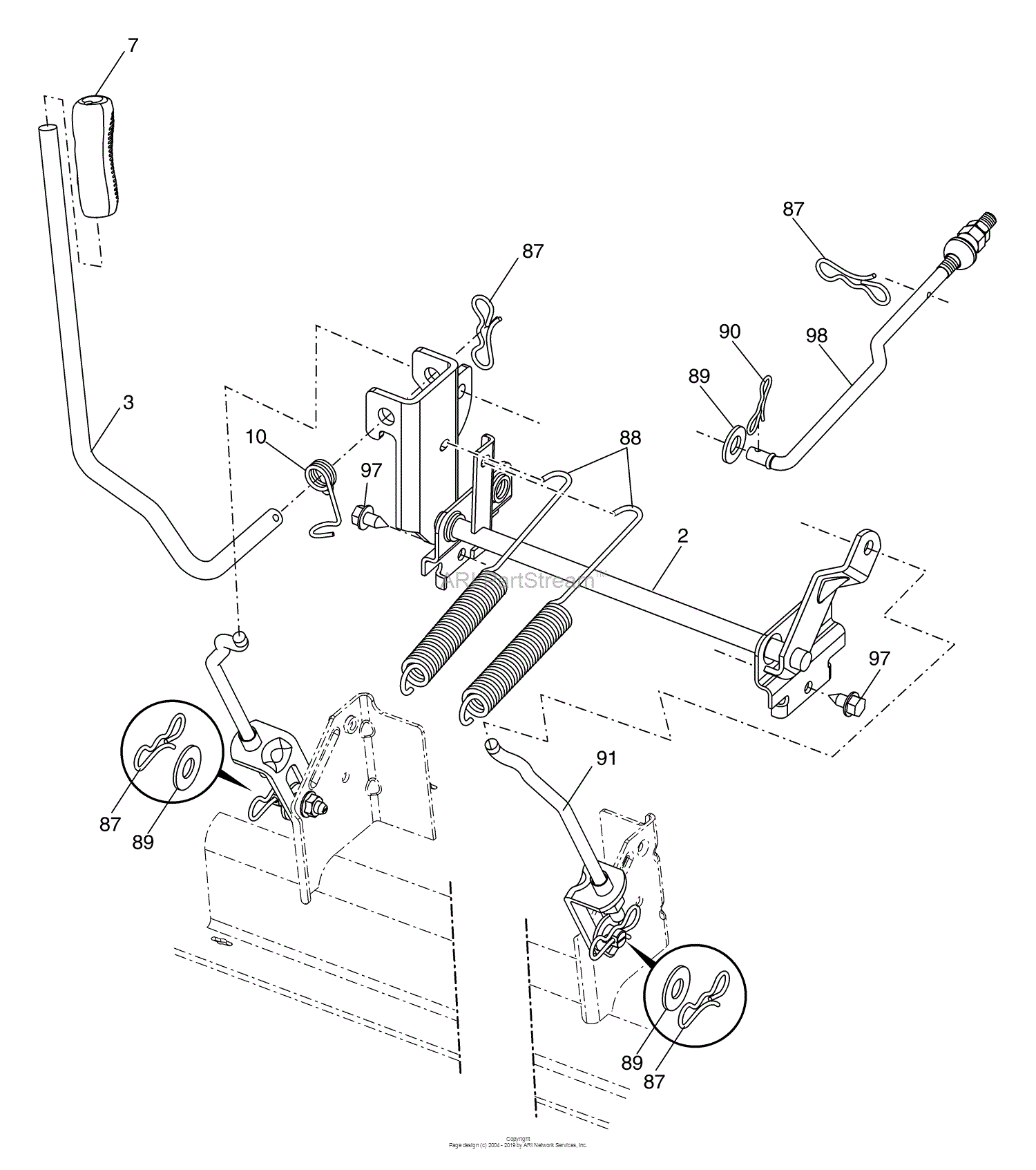 Husqvarna Yth T Parts Diagram For Mower Lift 7920 Hot Sex Picture