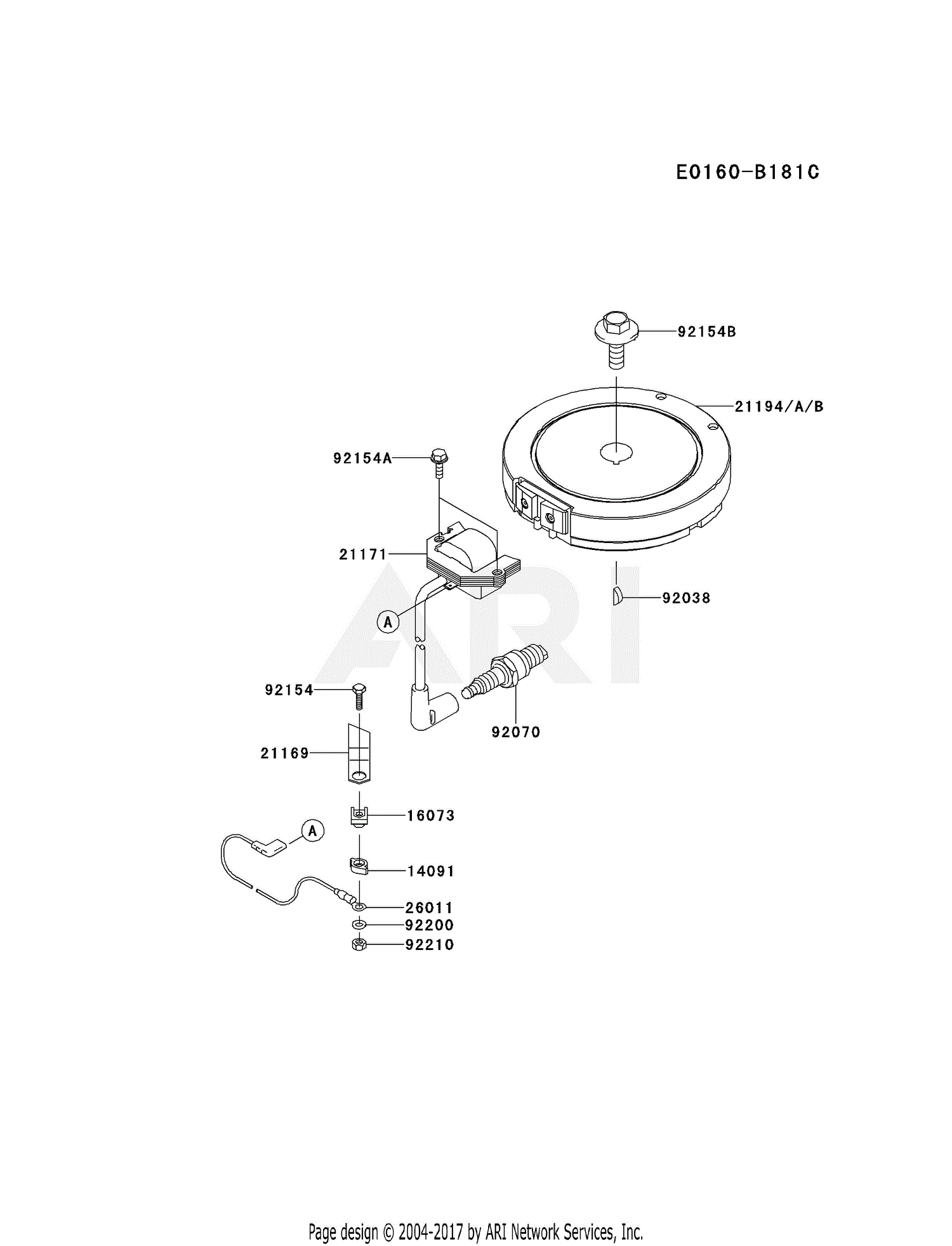 Kawasaki Fj180v Kai Parts Diagram