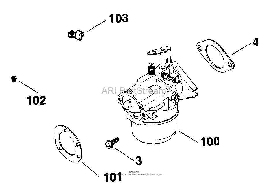 Kohler K181 30452 BASIC 8 HP 6 KW SPECS 30100 30848 Parts Diagram For