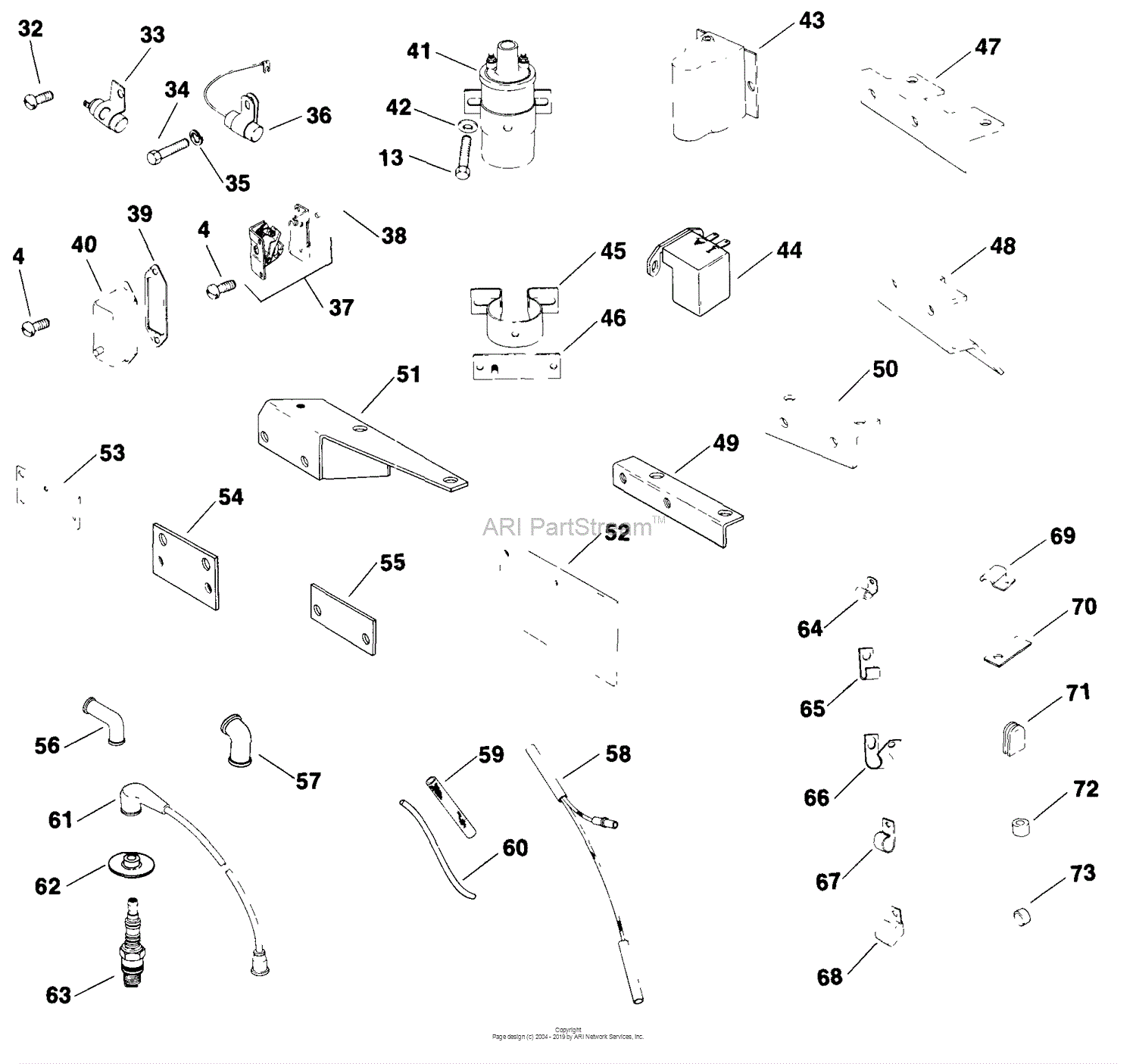 Kohler K Gravely Hp Kw Specs Parts Diagram