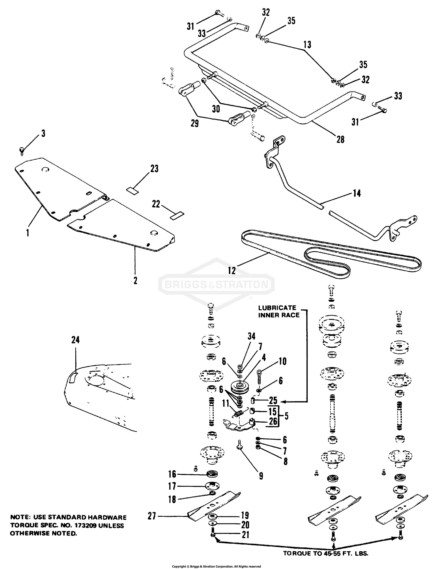 Simplicity Rotary Mower Parts Diagram For 12136 Hot Sex Picture