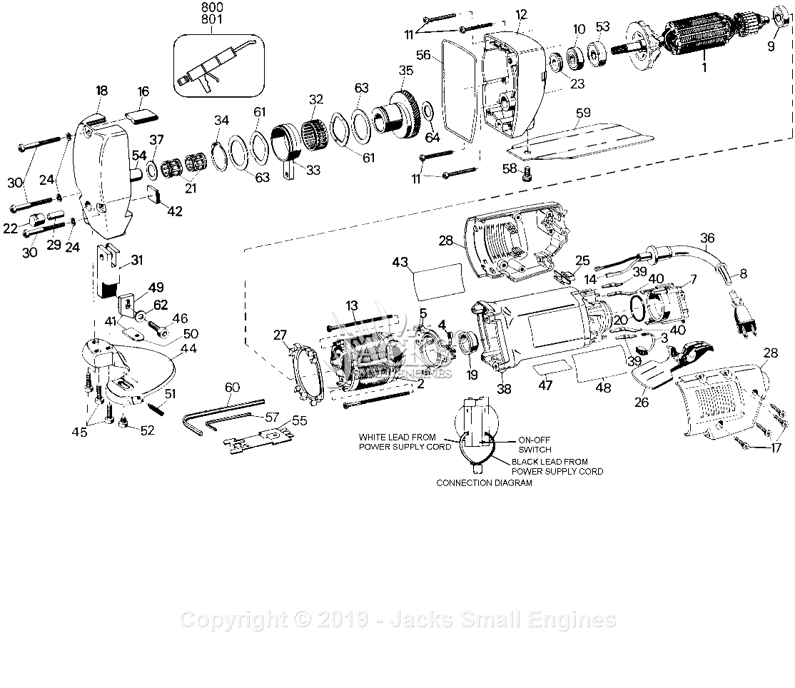 Black & Decker 3225 Parts Diagram for Shear