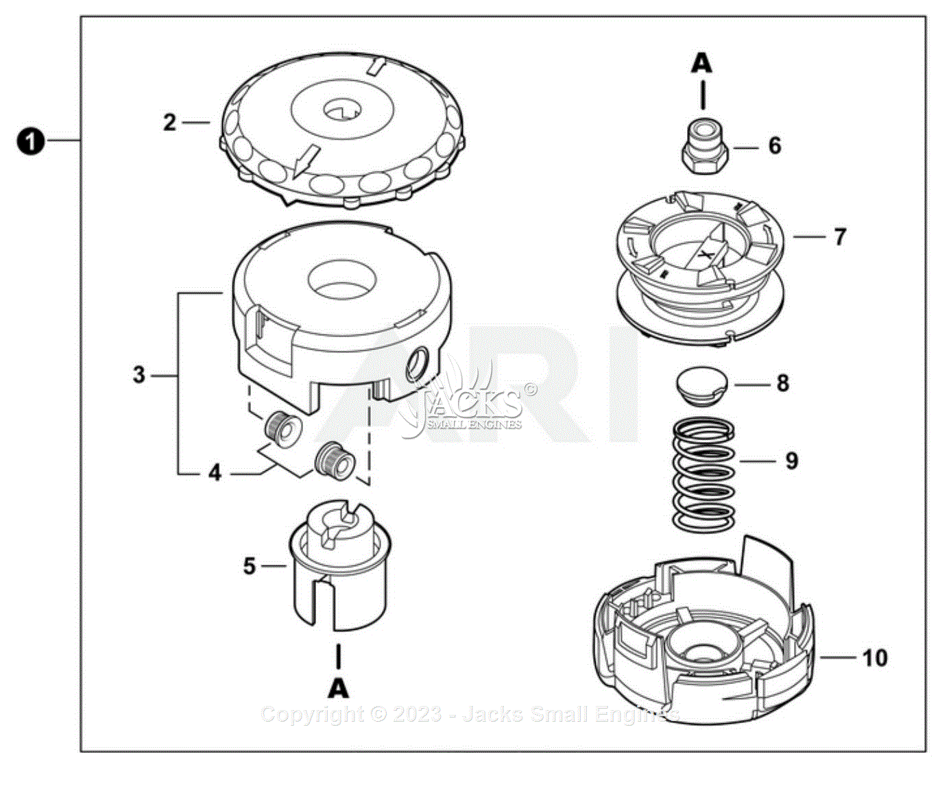 Echo DSRM-2600U S/N: U56500001001 - U56500999999 Parts Diagram for ...