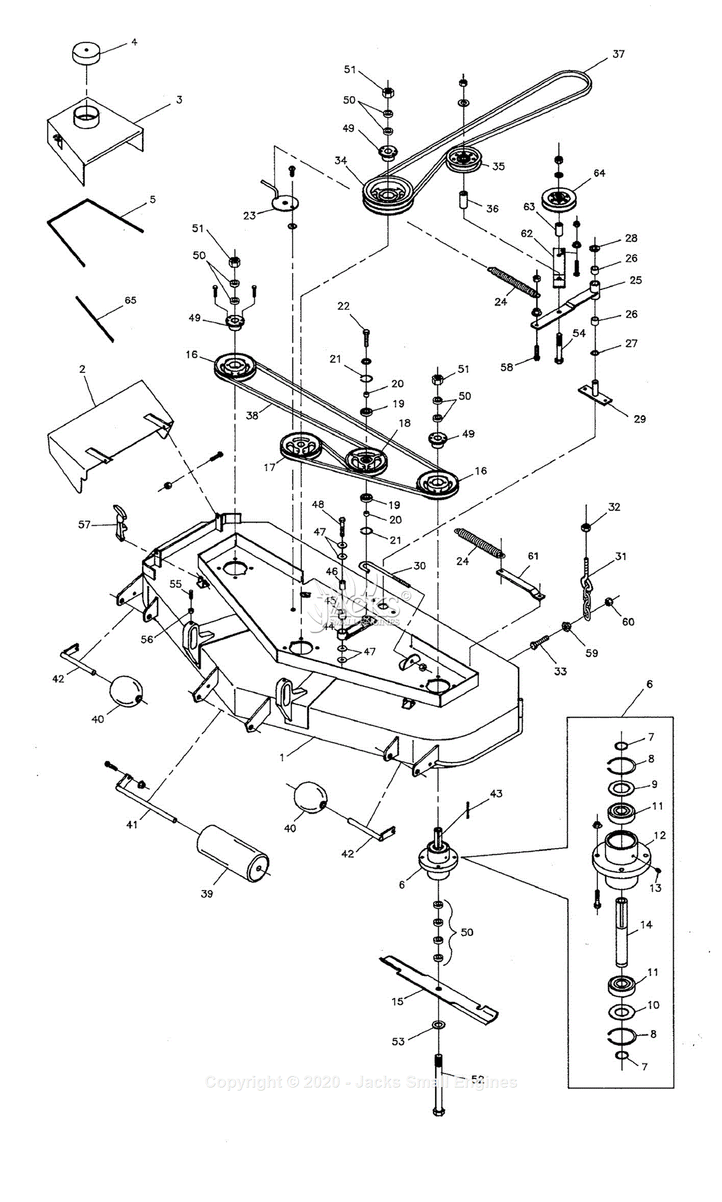 Ferris CTR61 - CTR, 20HP Kohler 61