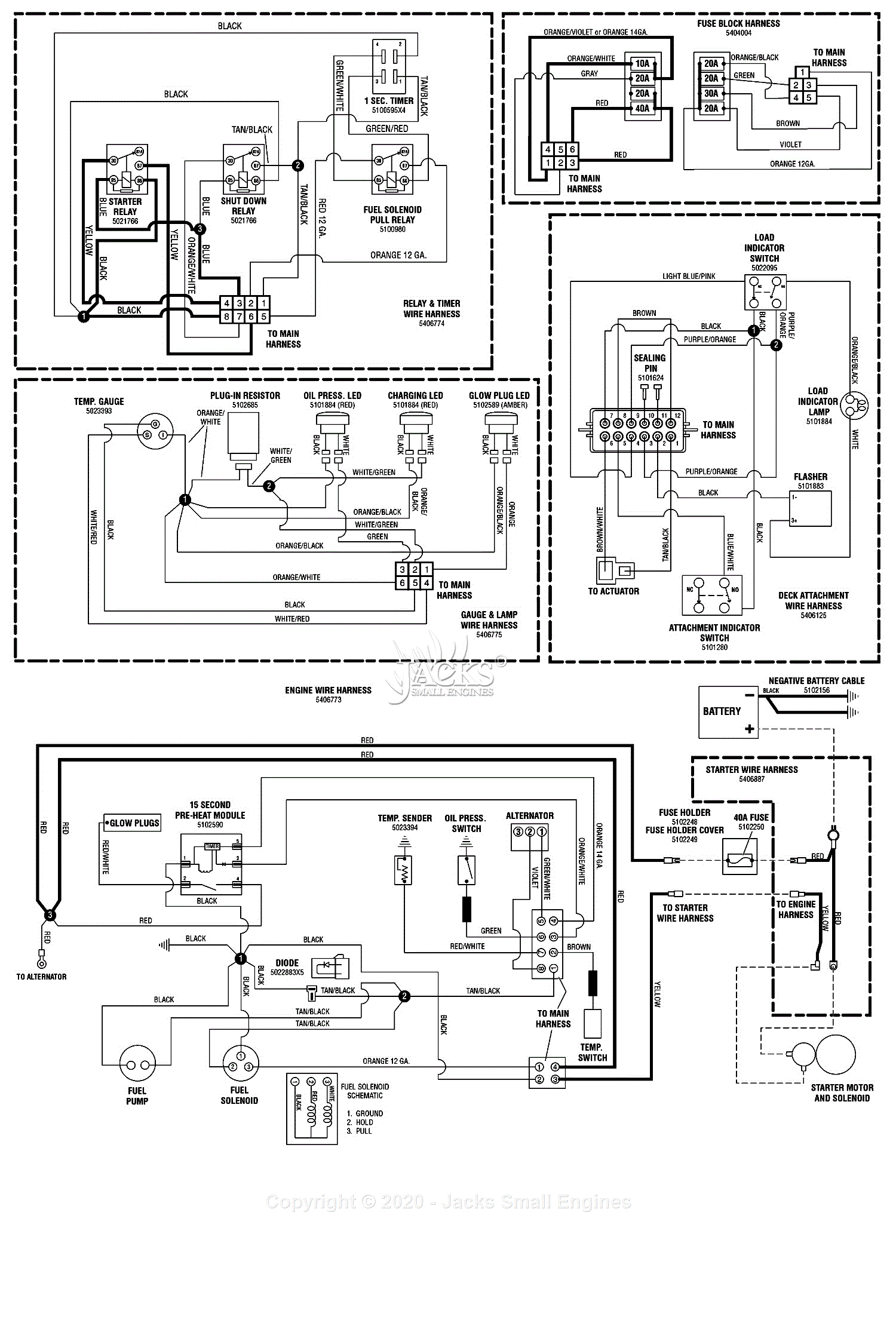 Ferris Electrical Schematics Parts Diagram for Electrical Schematic