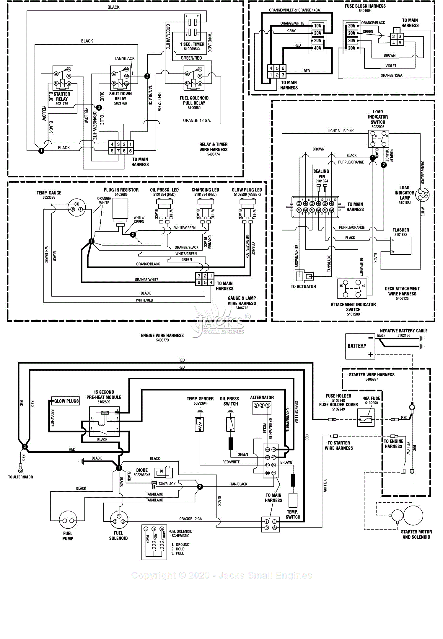 Ferris Electrical Schematics Parts Diagram for Electrical Schematic ...