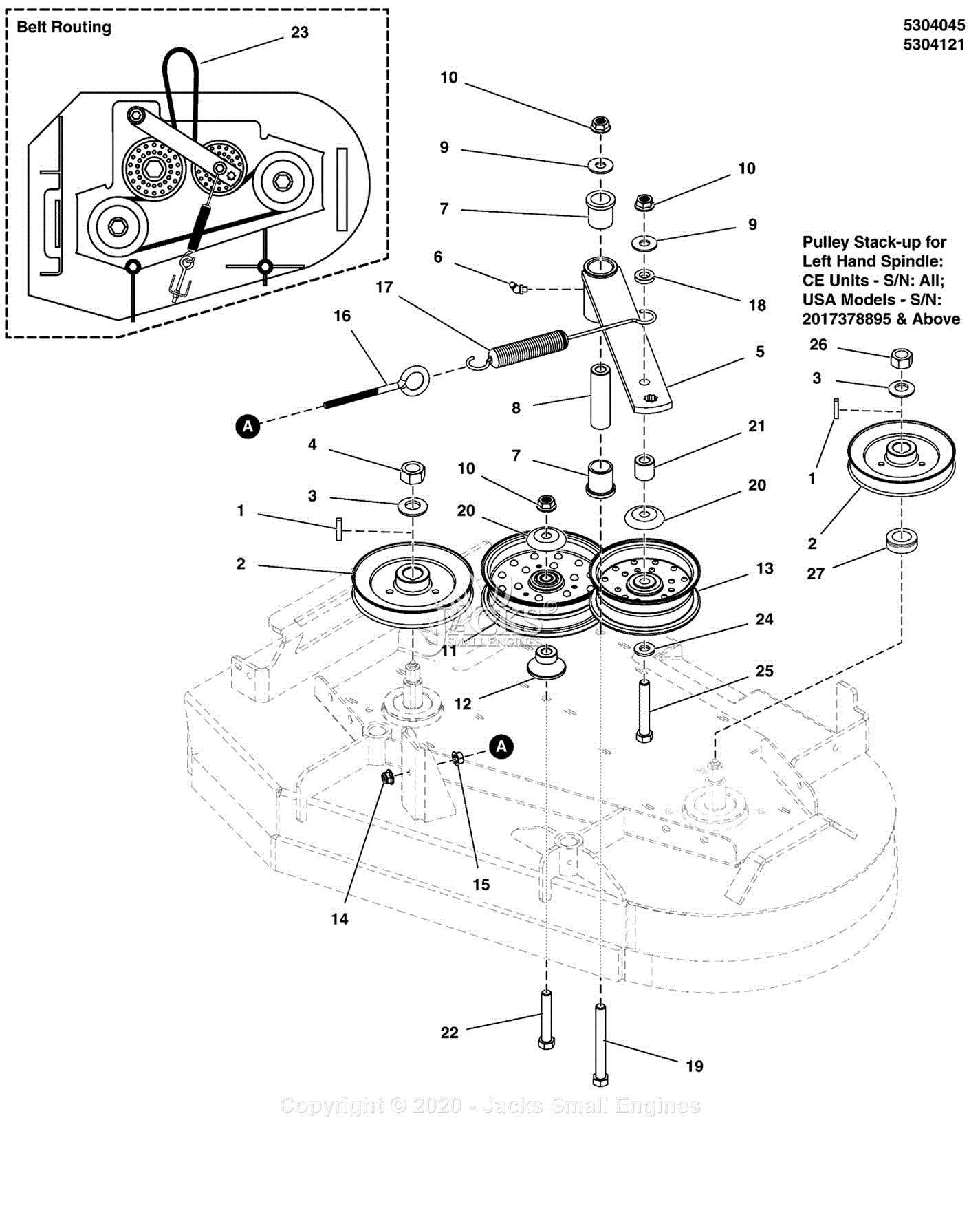 Ferris 5901441 - FW25 Series w 36 Rear Discharge Mower Deck ...