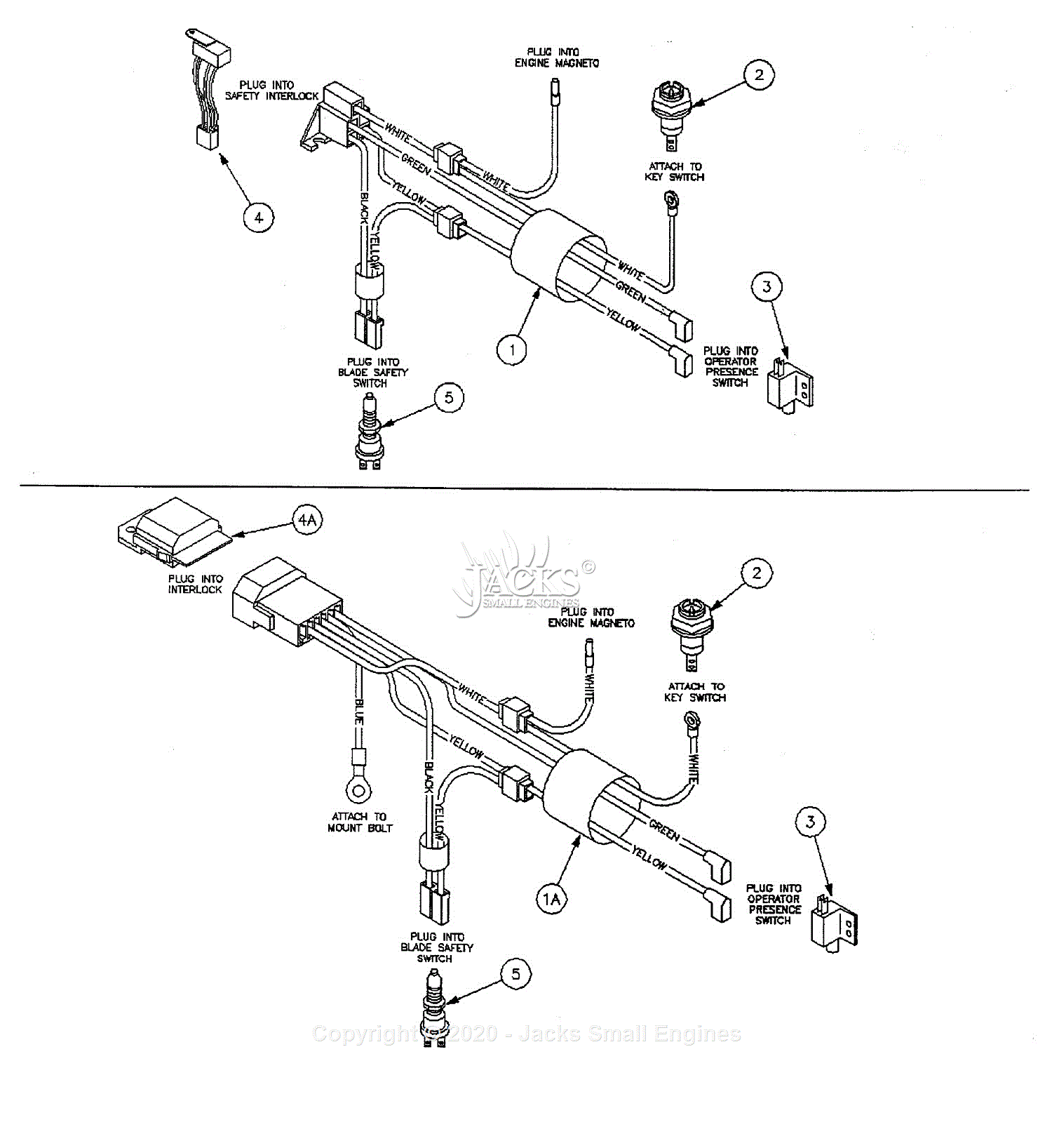 Ferris 5901042 - HydroWalk Series W/ 36" Mower Deck (HW36KA) Parts ...