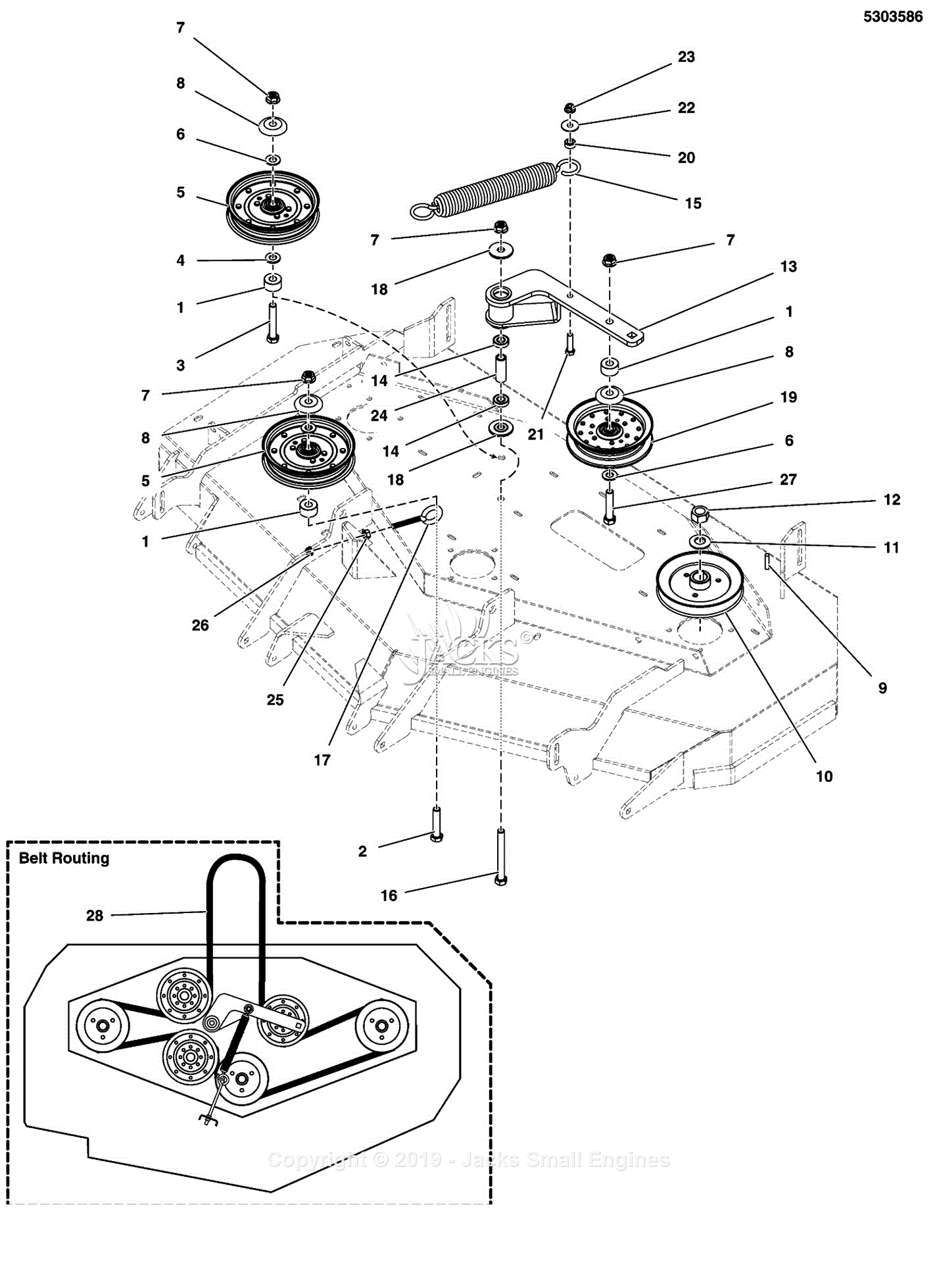 Ferris 5901327 - IS2100Z Series w/ 61