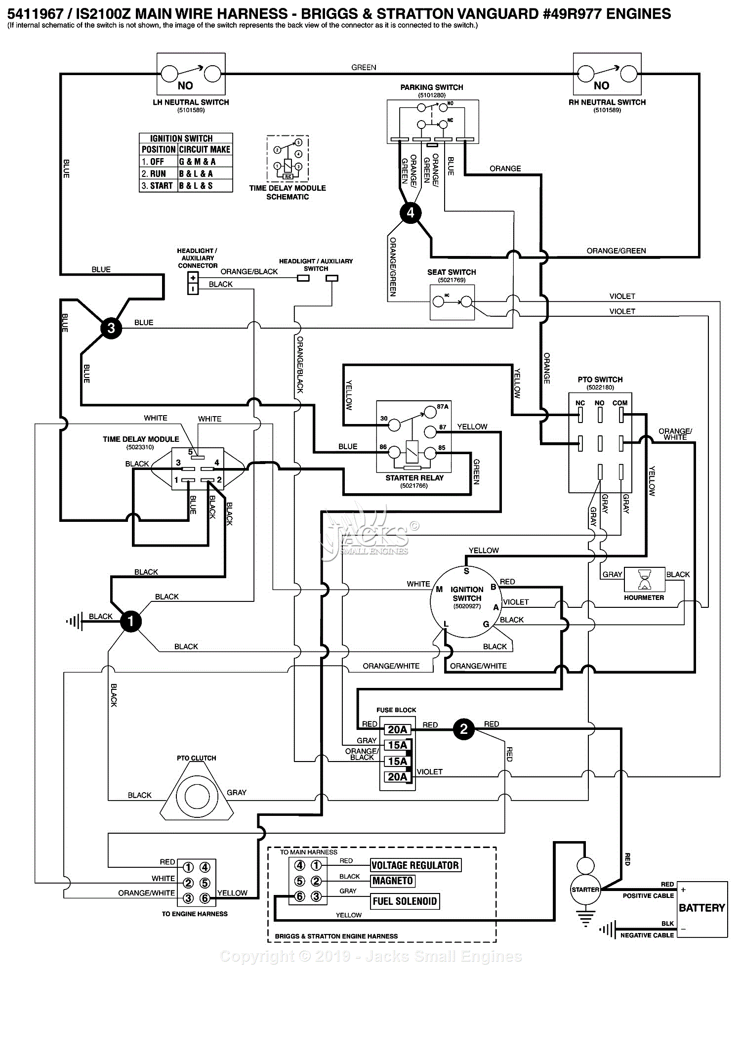 Ferris 5901346 - IS2100Z Series w/ 61