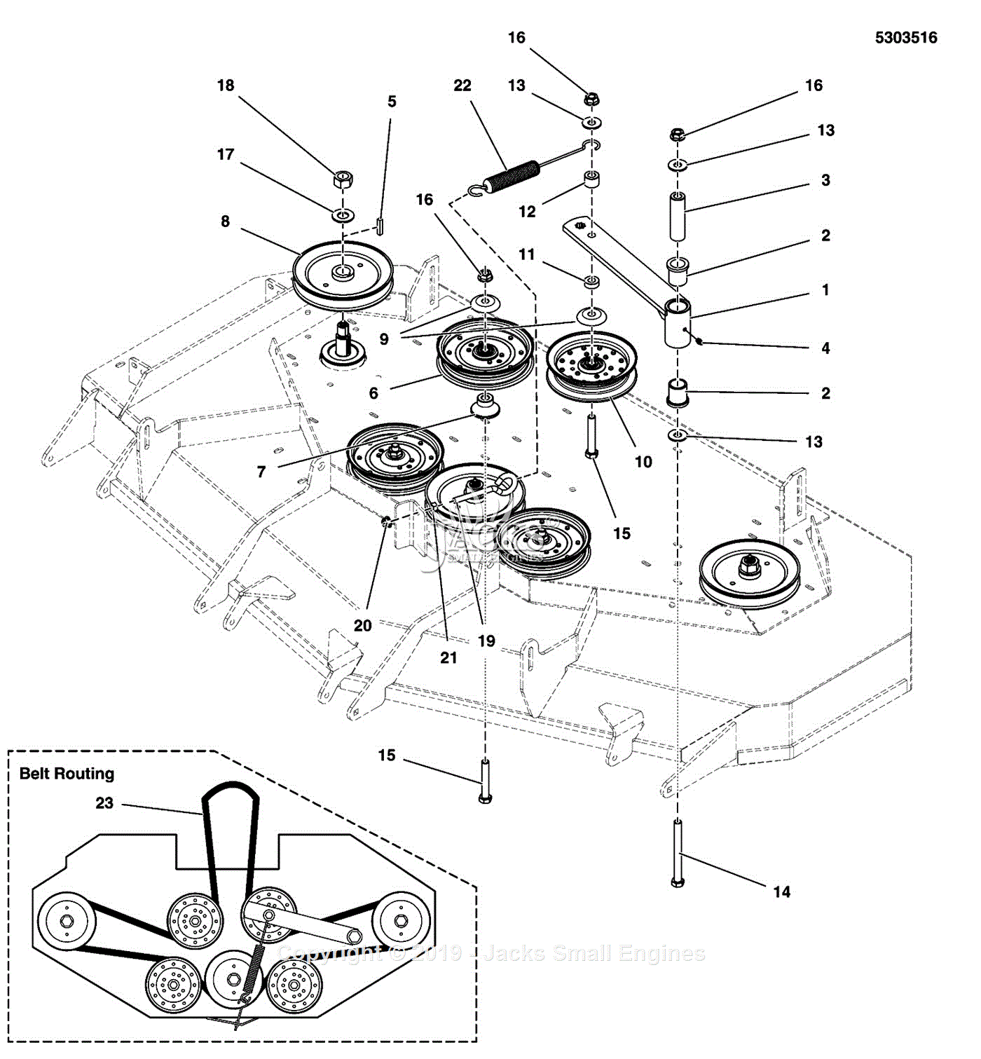 Ferris 5901307 - IS2100Z Series w/ 61