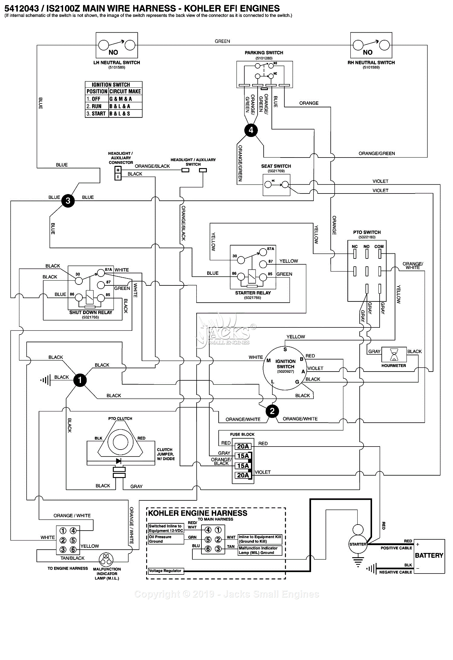 Ferris 5901304 - IS2100Z Series w/ 61