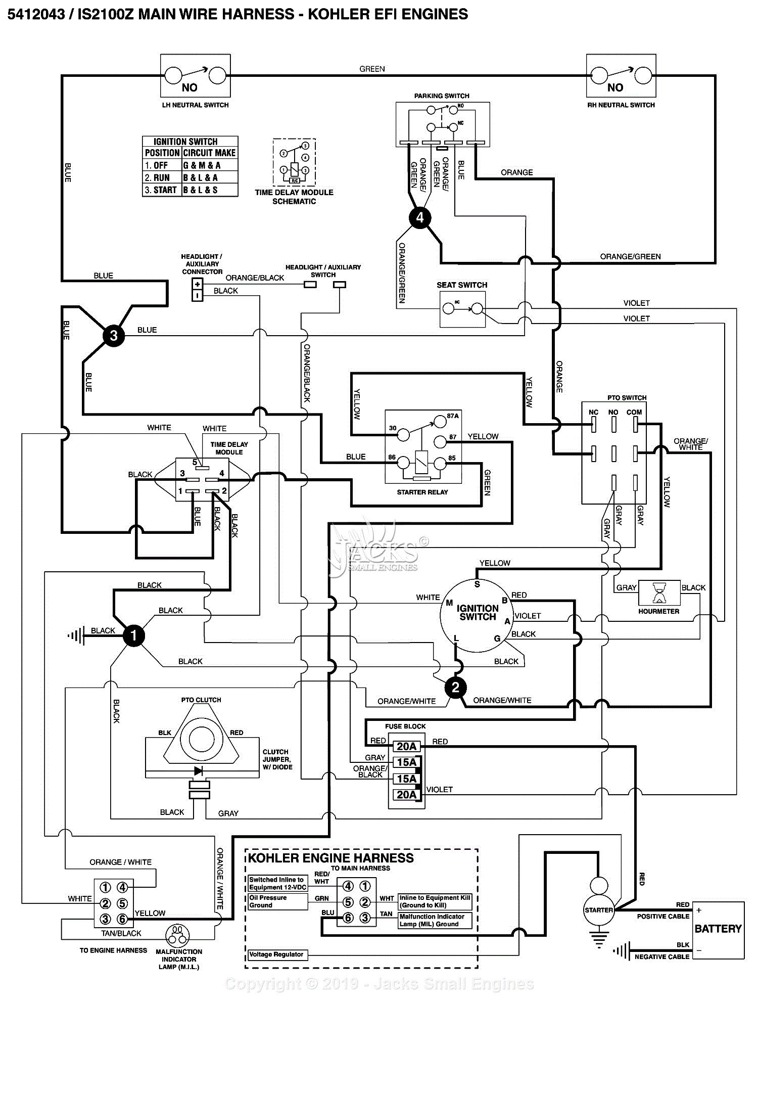 Ferris 5901304 - IS2100Z Series w/ 61