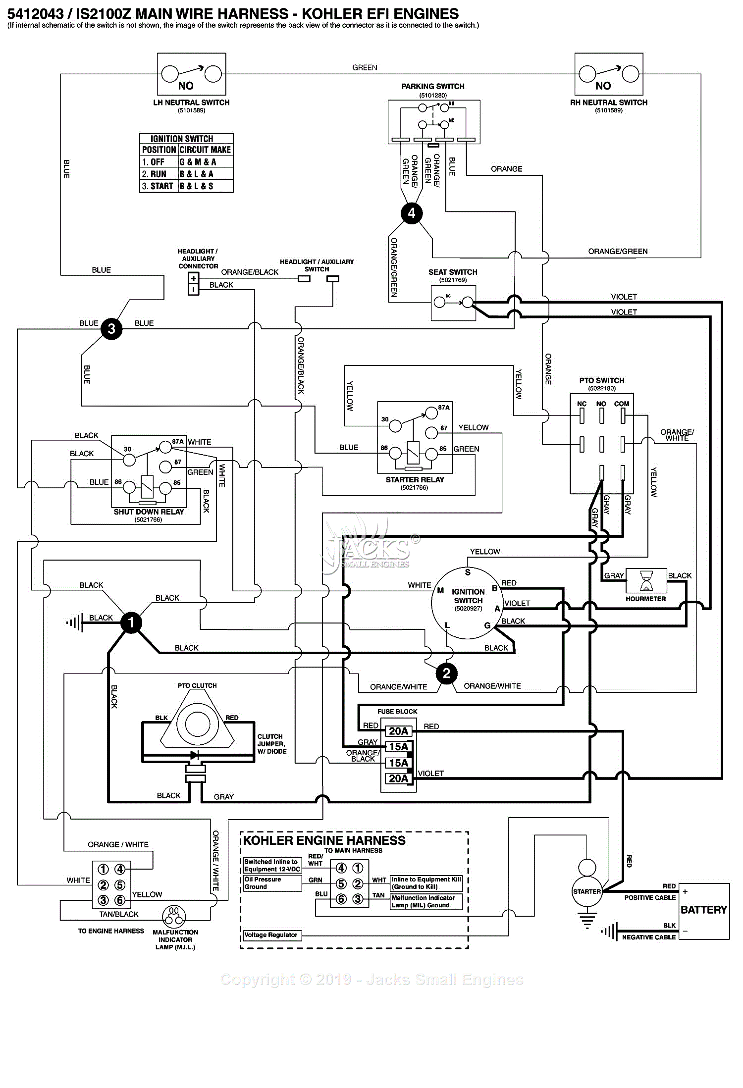 Ferris 5901342 - IS2100Z Series w/ 61