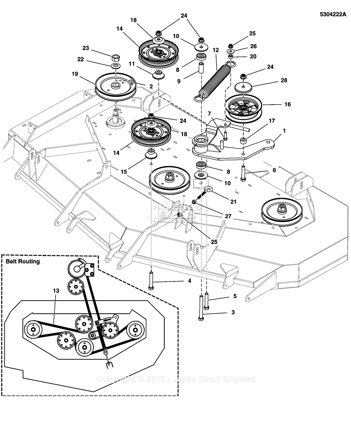 Ferris 5901475 - IS2600Z Series w/ 61