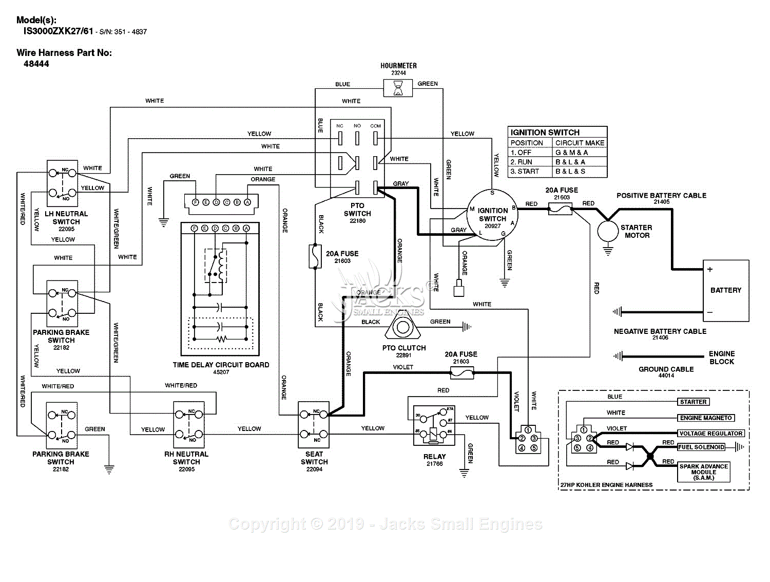 Ferris 5901060 - IS3000Z Series w/ 61