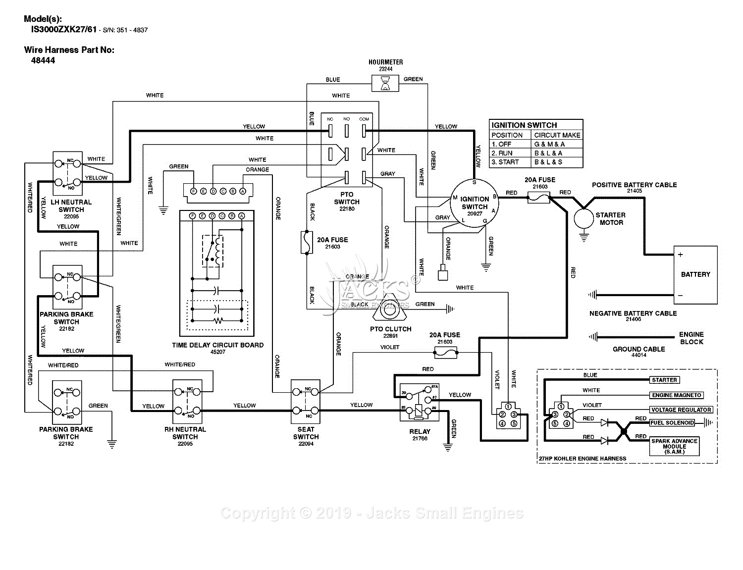 Ferris 5901060 - IS3000Z Series w/ 61