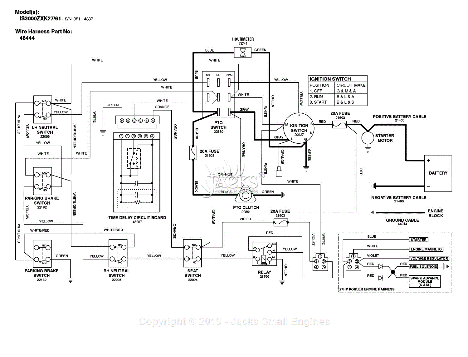 Ferris 5901060 - IS3000Z Series w/ 61