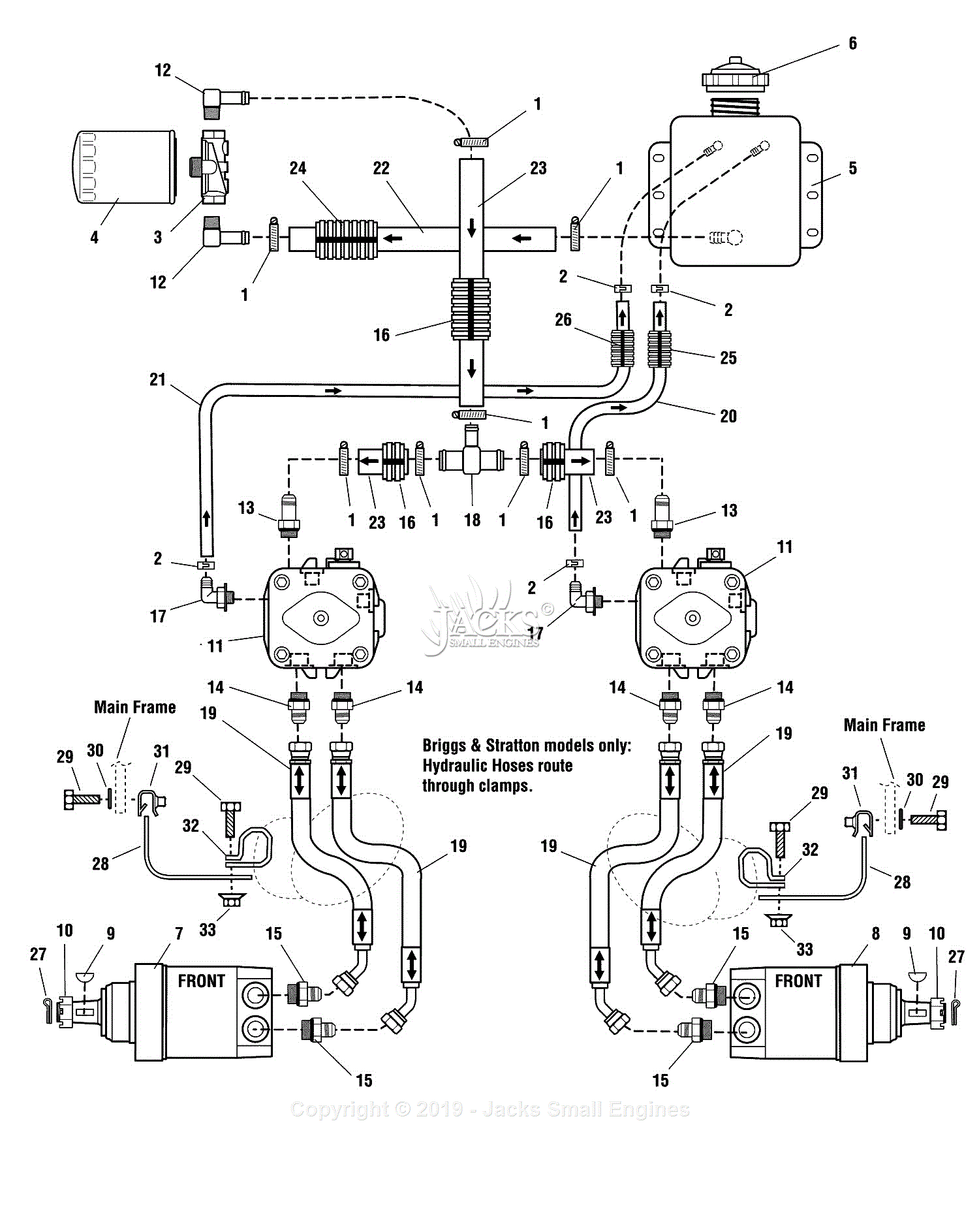 Ferris 5900736 - IS3100Z Series w/ 61