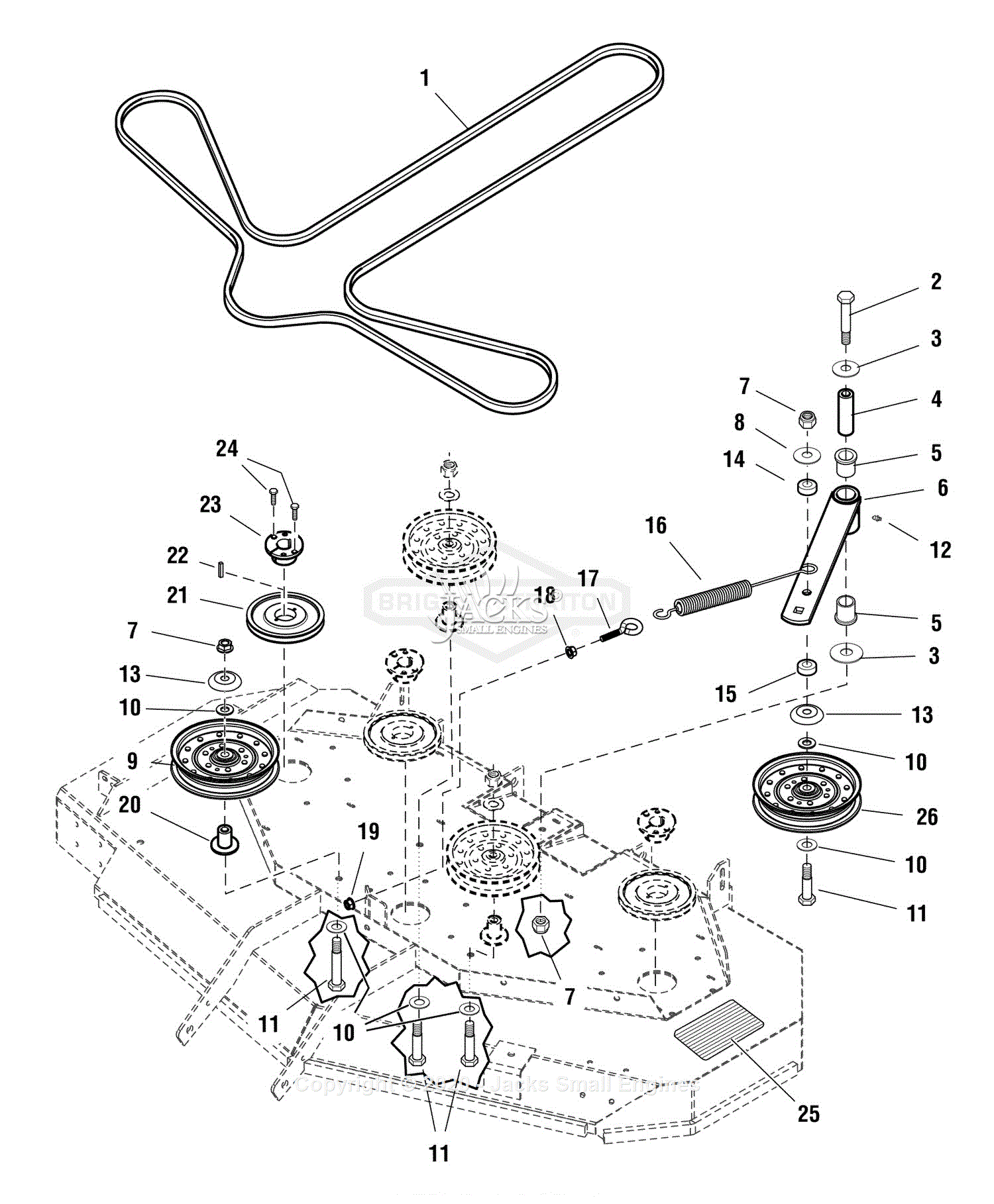 Ferris 5900788 - IS3100Z Series w/ 61