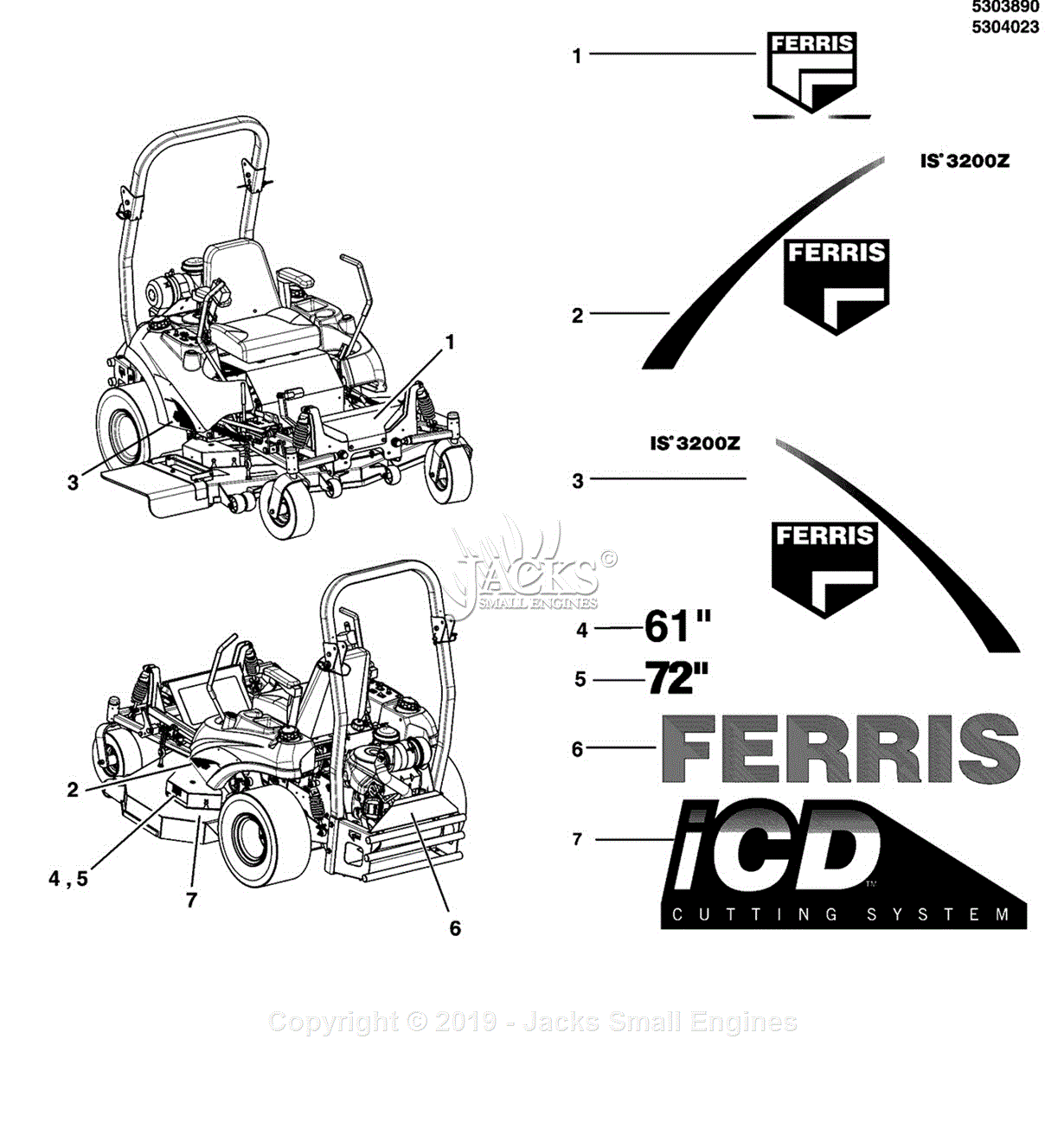 Ferris Is3200z Parts Diagram