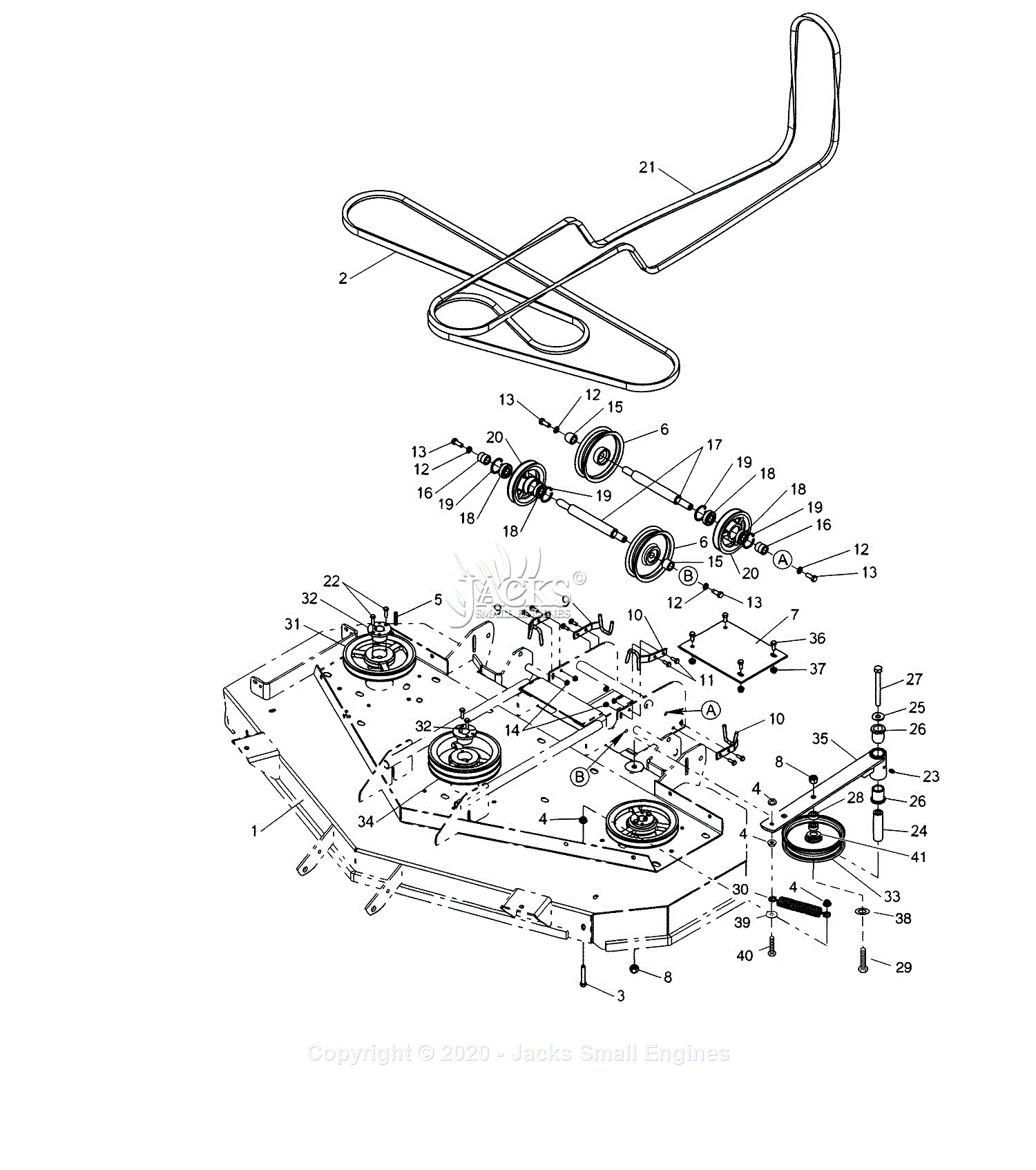 Ferris Belt Diagram