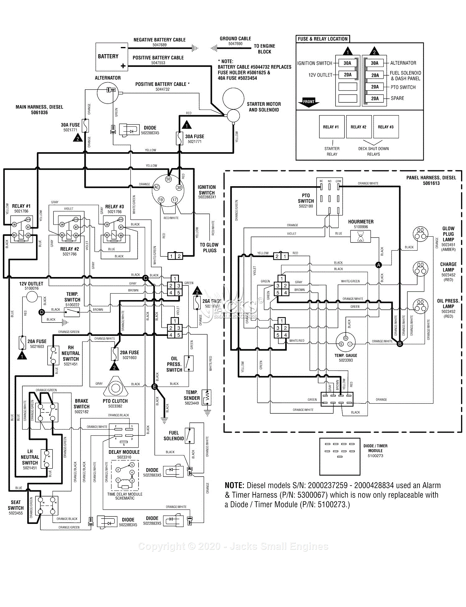 Ferris 5900719 - IS4500Z Series w/ 61