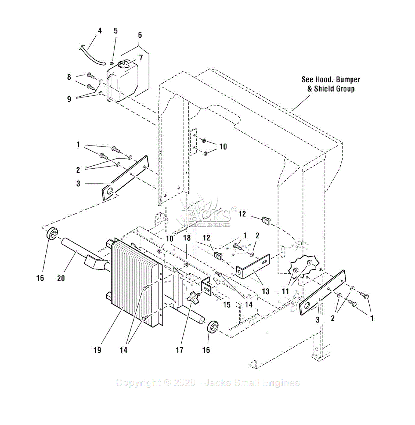 Ferris Assemblies for 5901070 - IS5000Z Series (S/N: 1226 & above ...