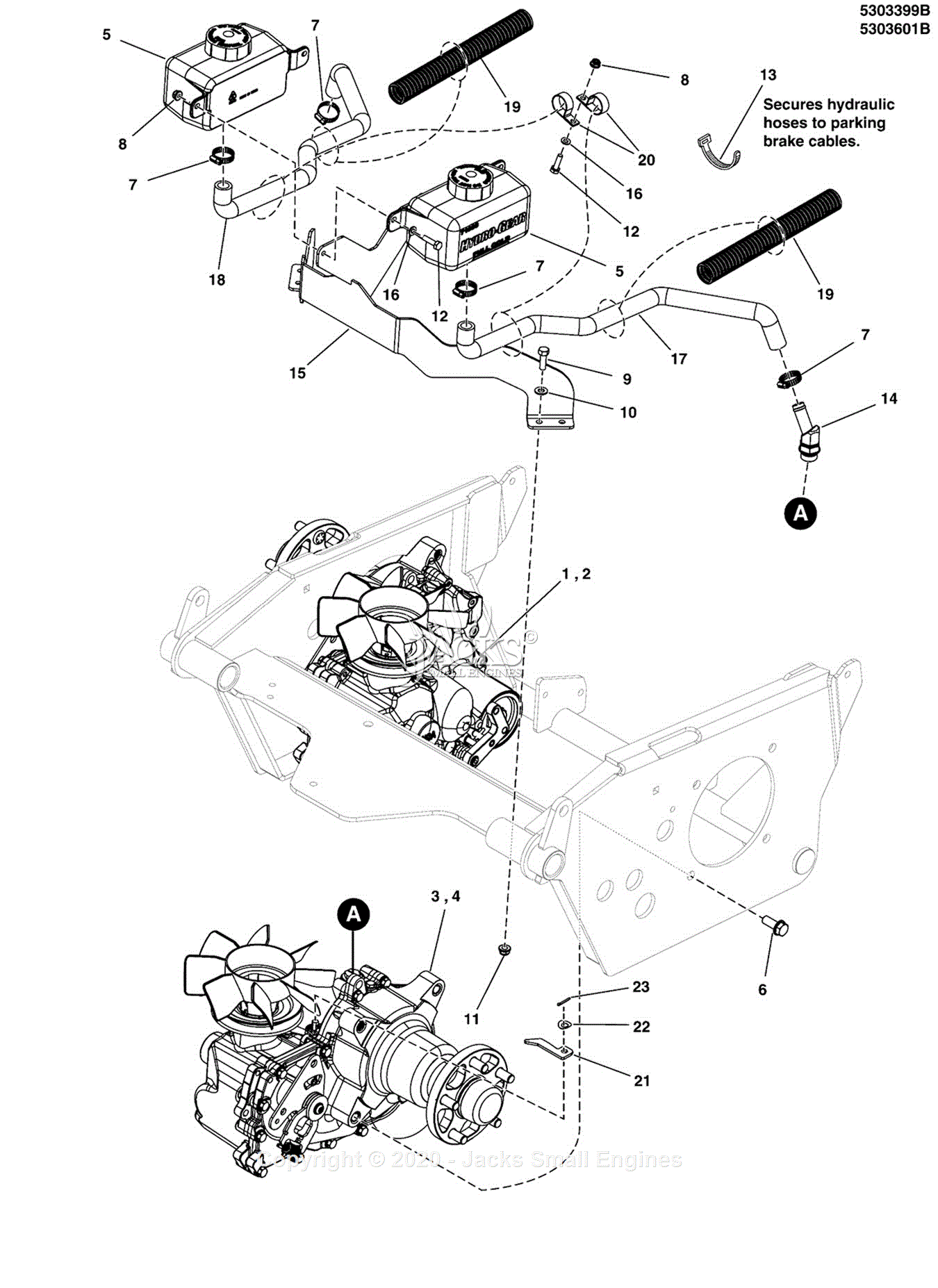 Ferris 5901877 - ISX2200 CAL Series w 61 Mower Deck & ROPS ...