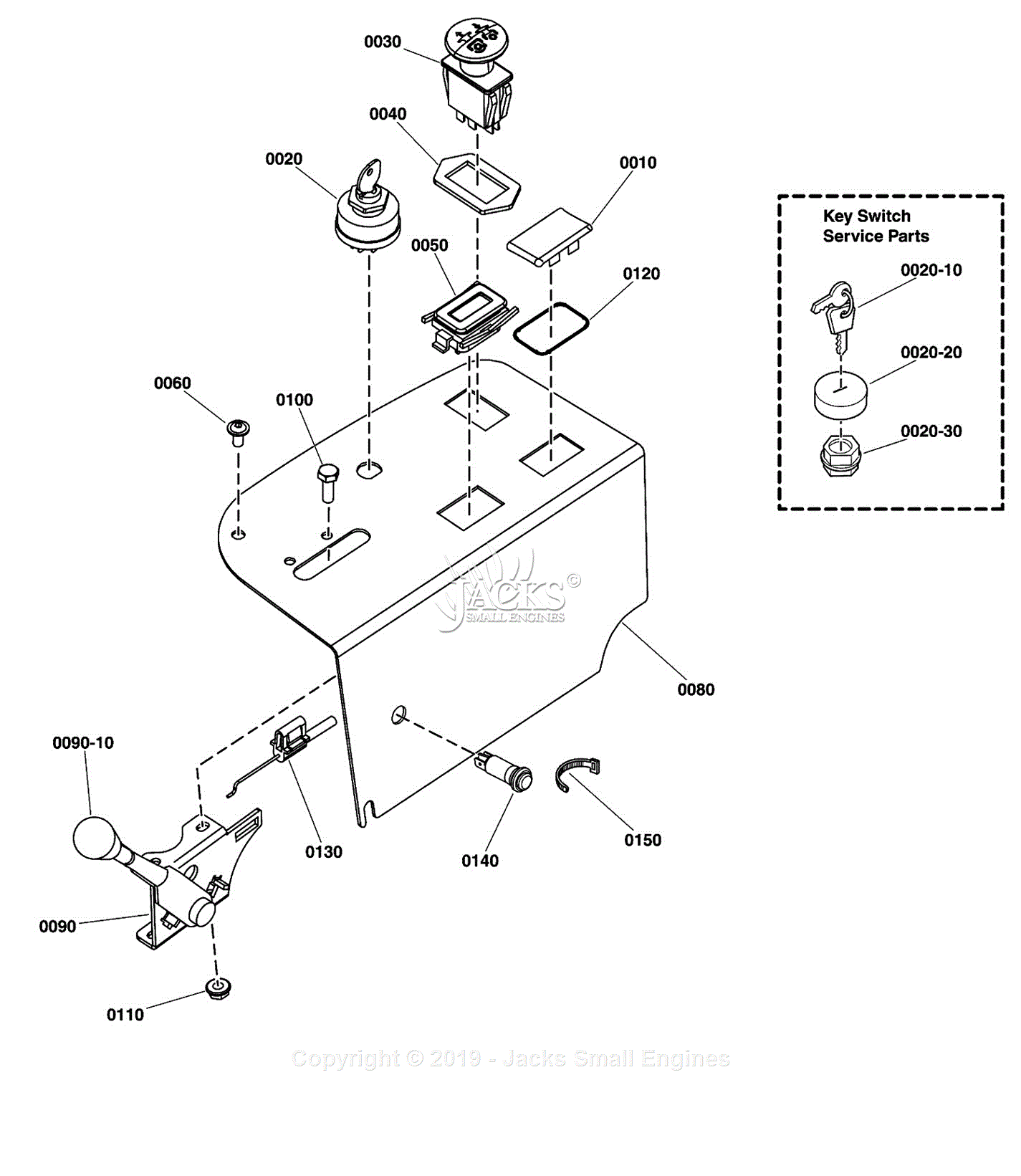 Ferris Assemblies for 5901855 - ISX3300 Series w 61 Mower Deck & ROPS ...