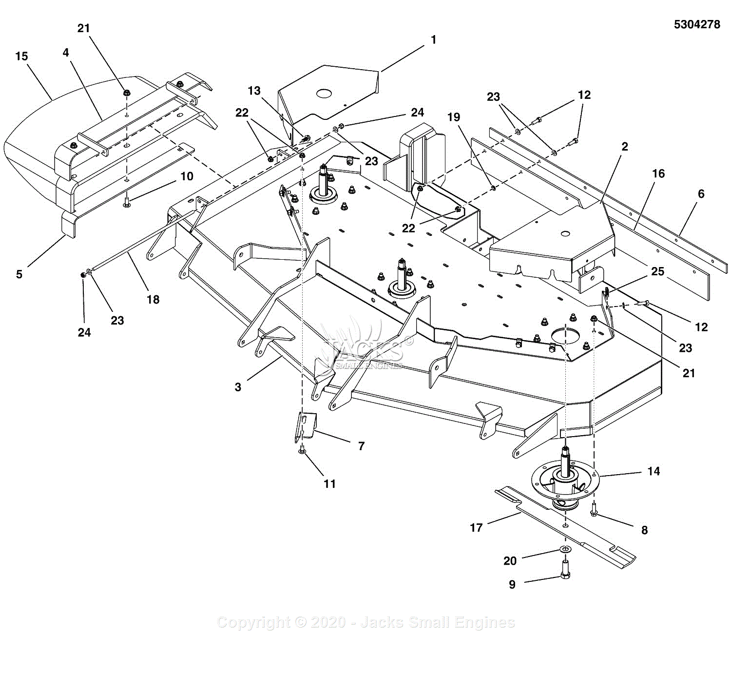 Ferris Assemblies for 5901468 - SRS Z2 Series w/ 61