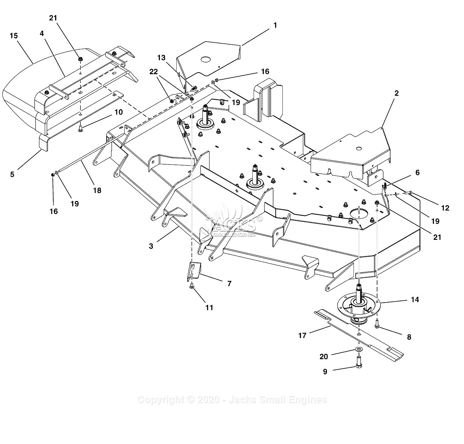 Ferris 5901854 - SRS Z2 Series w/ 61