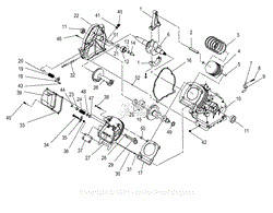 Generac 0056260 Parts Diagram for Engine (0G8804) - Page 2