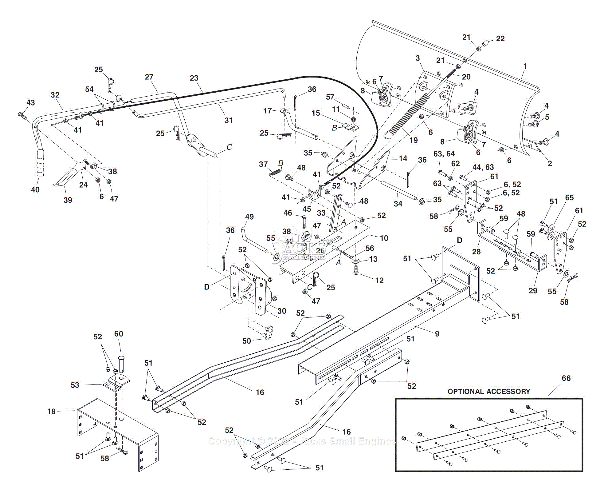 Agri Fab Lbd48d 48 Snow Thrower Parts Diagram For Parts List