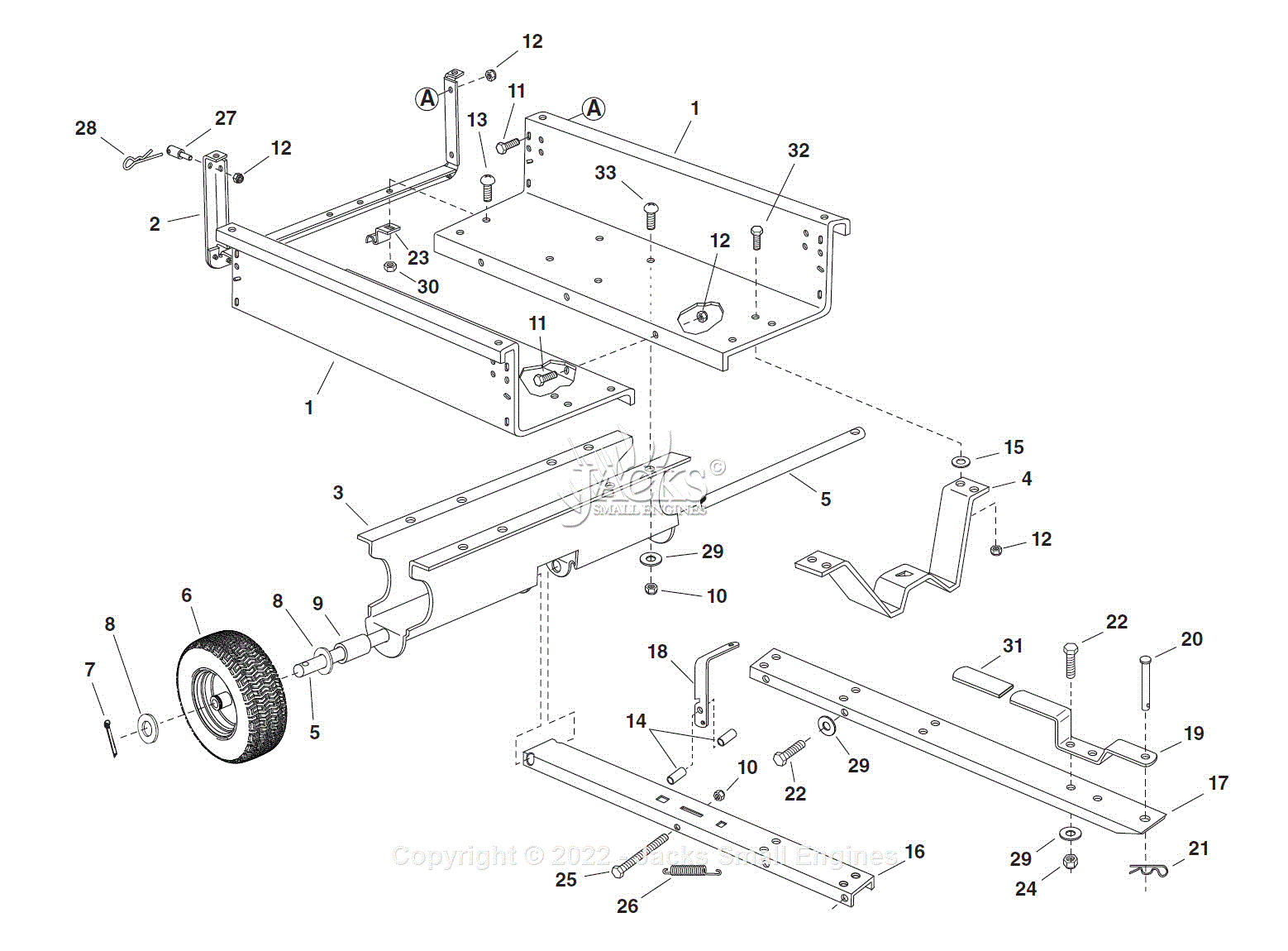 Agri-Fab 45-0577 Mow-n-Vac (Agri-Fab) 50 State Parts Diagram for Parts ...