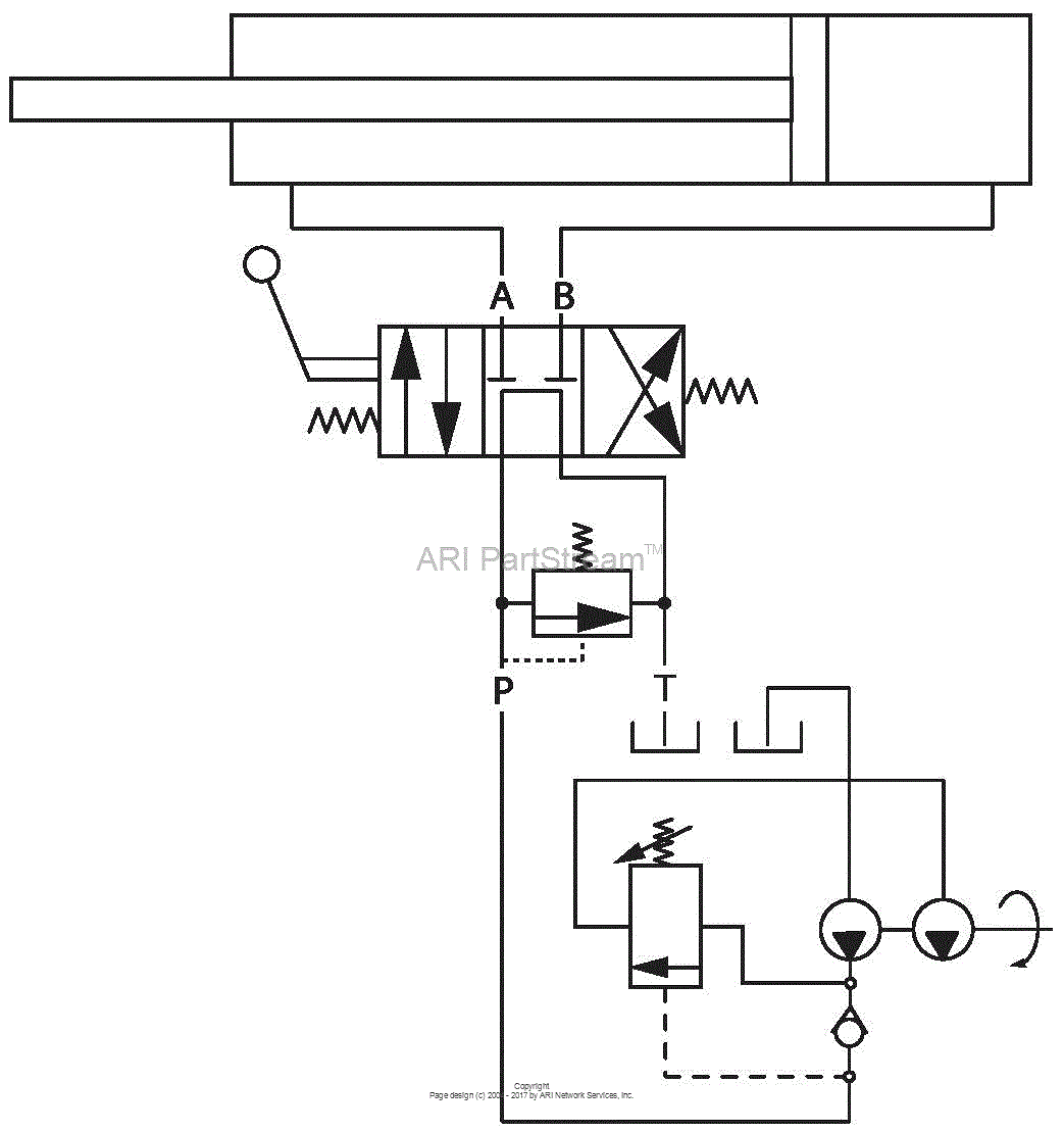 Ariens 917300 (012000 - ) 27-Ton Log Splitter - CE Parts Diagram for ...