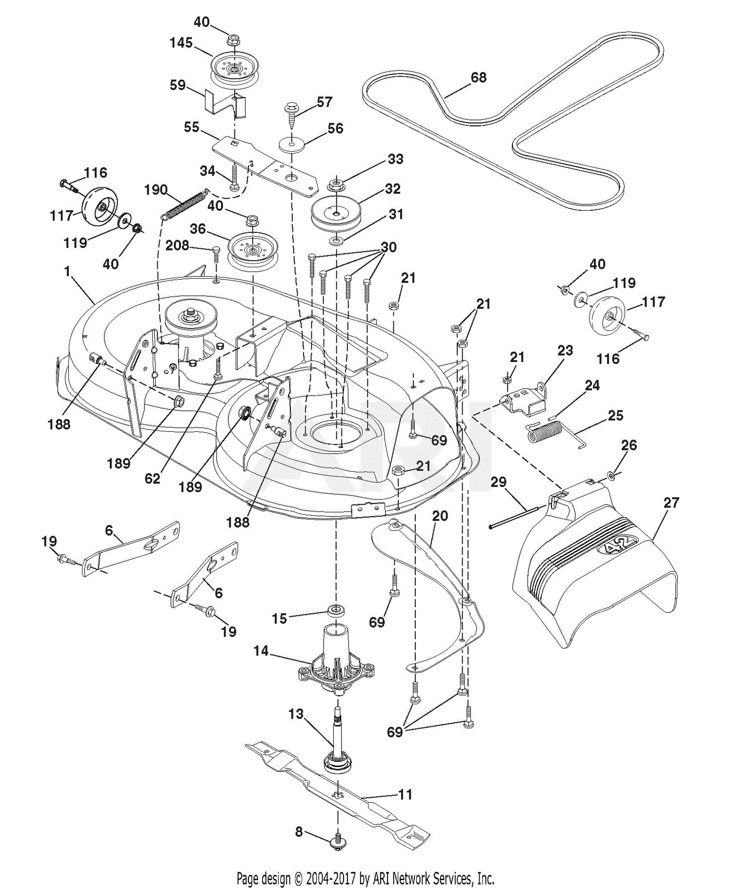 Ariens 936064 (960460045-00) 42