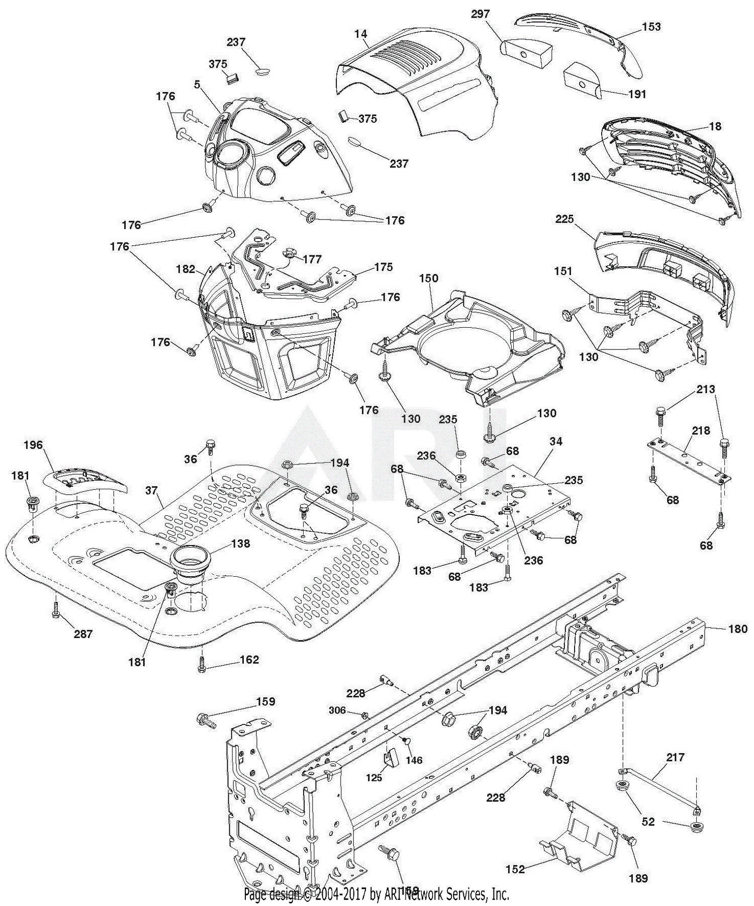 Ariens 936064 (960460045-01) 42