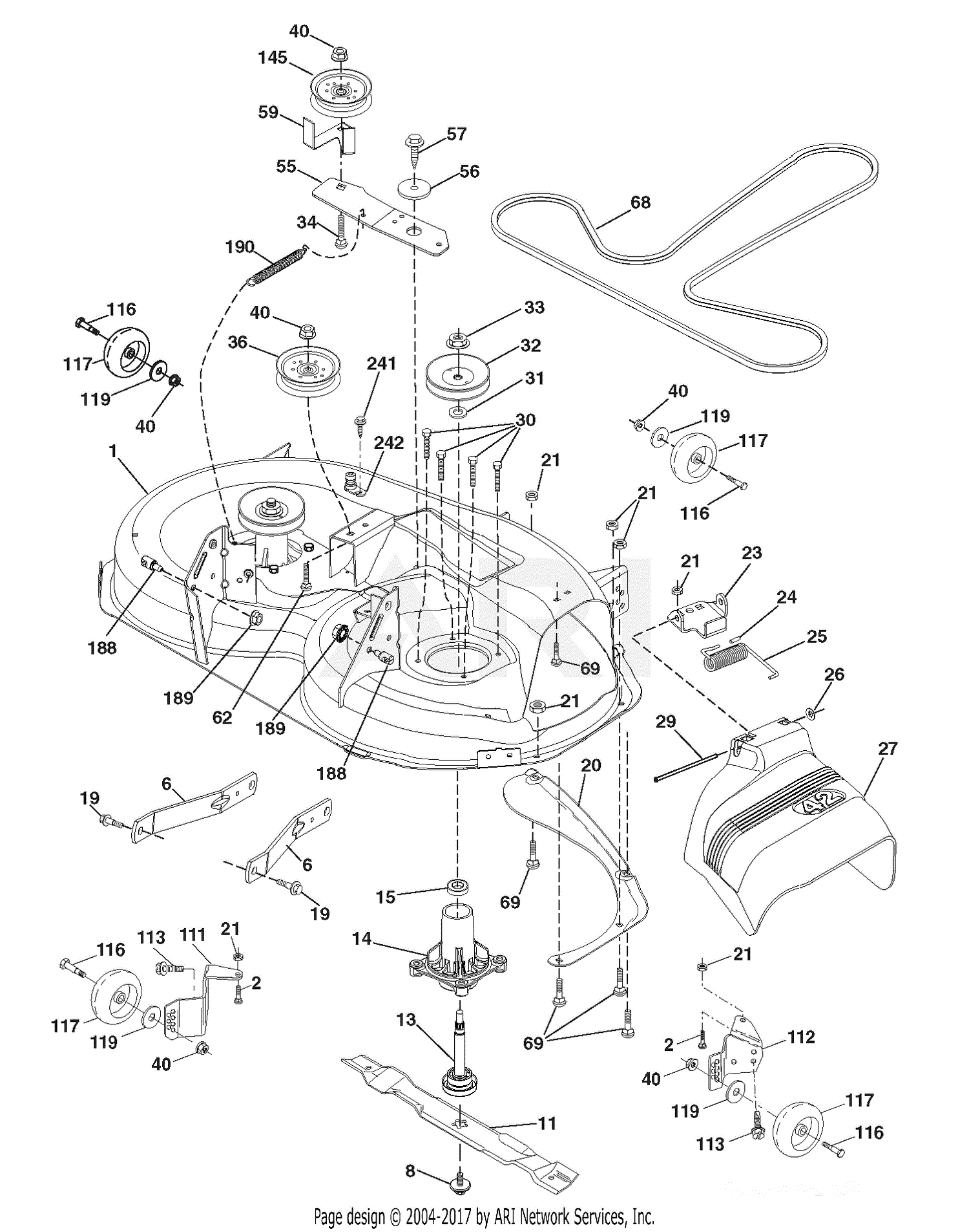 Ariens 936065 (960460047-00) 42