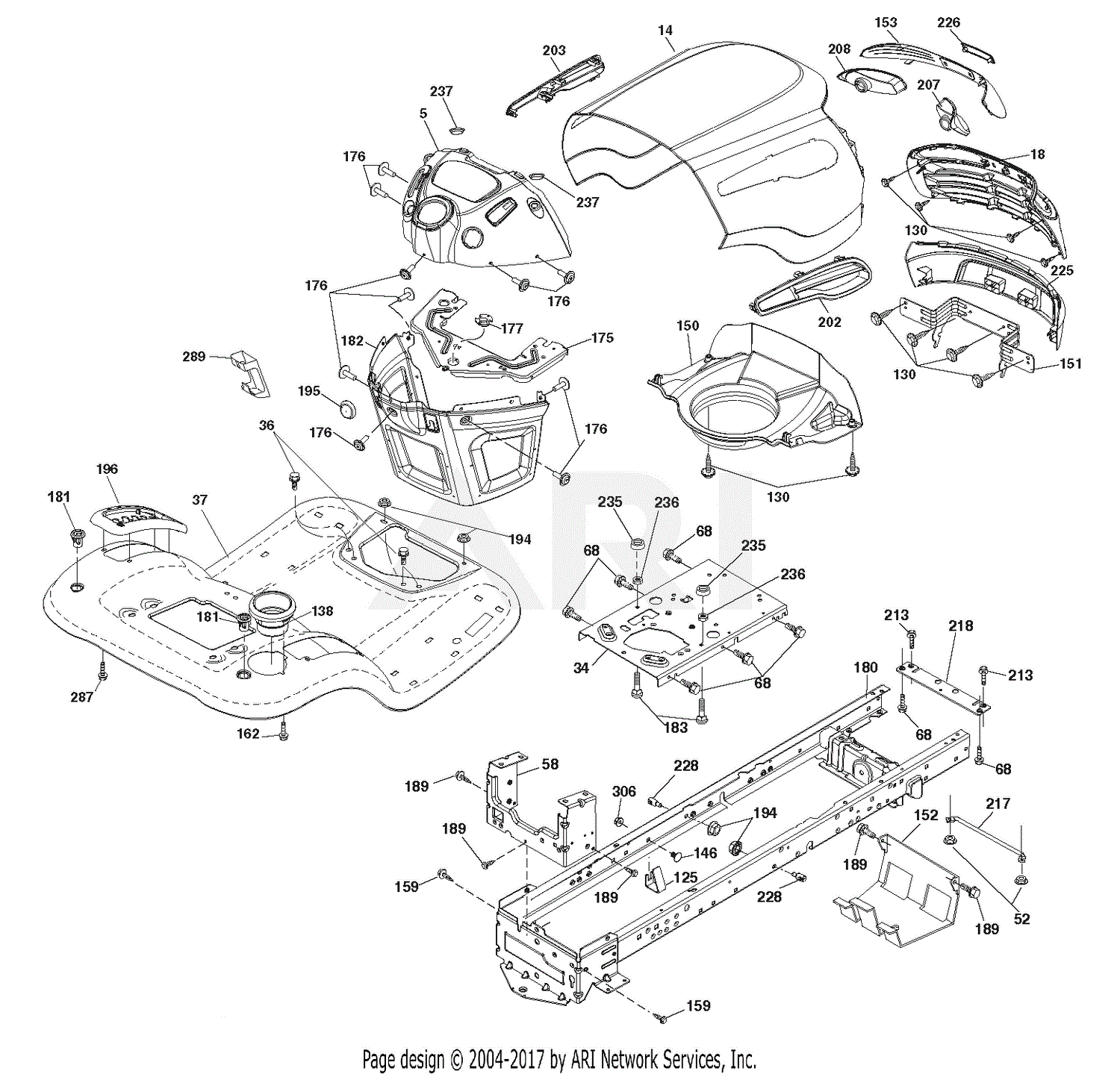 Ariens 936065 (960460047-01) 42