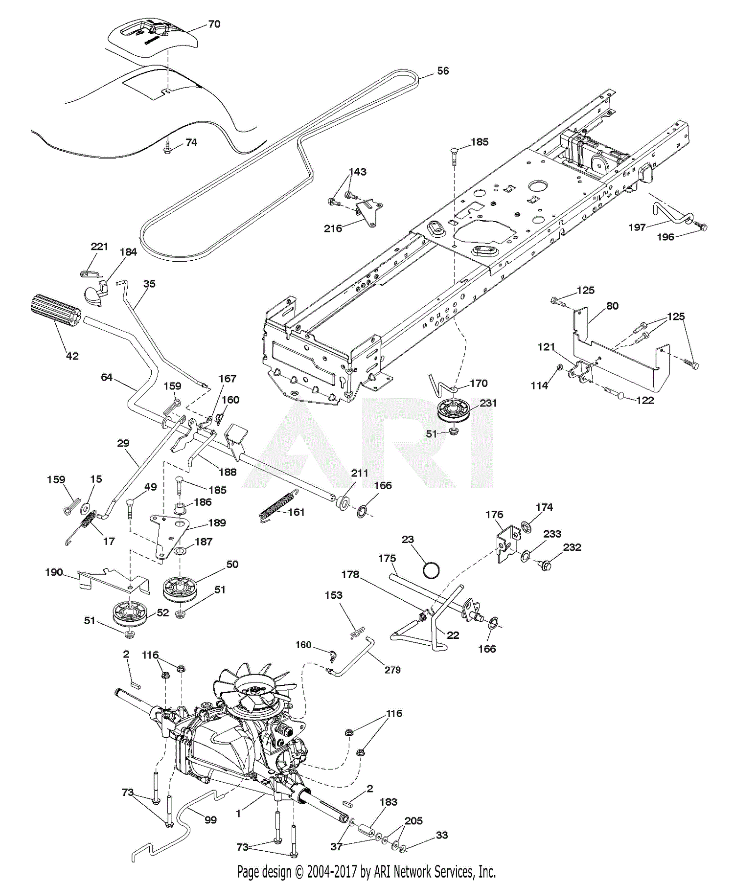 Ariens 936065 (960460047-01) 42