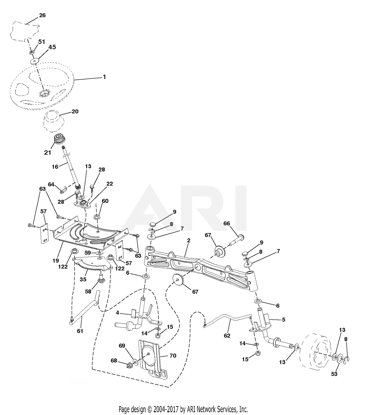 Ariens 936065 (960460047-01) 42