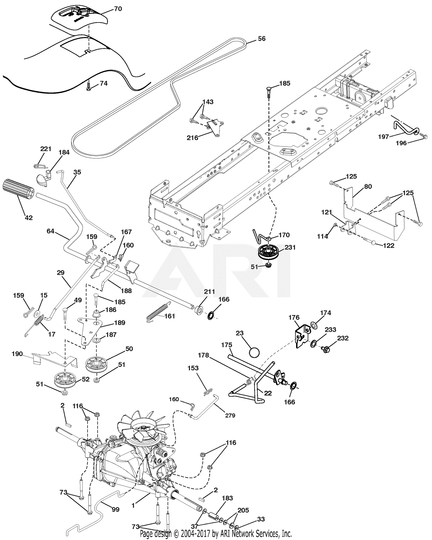 Ariens 936065 (960460047-02) 42