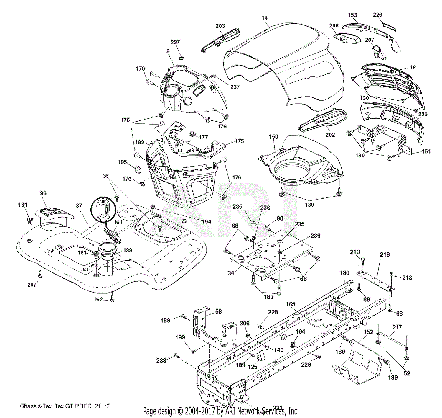 Ariens 936068 (960460051-00) 54