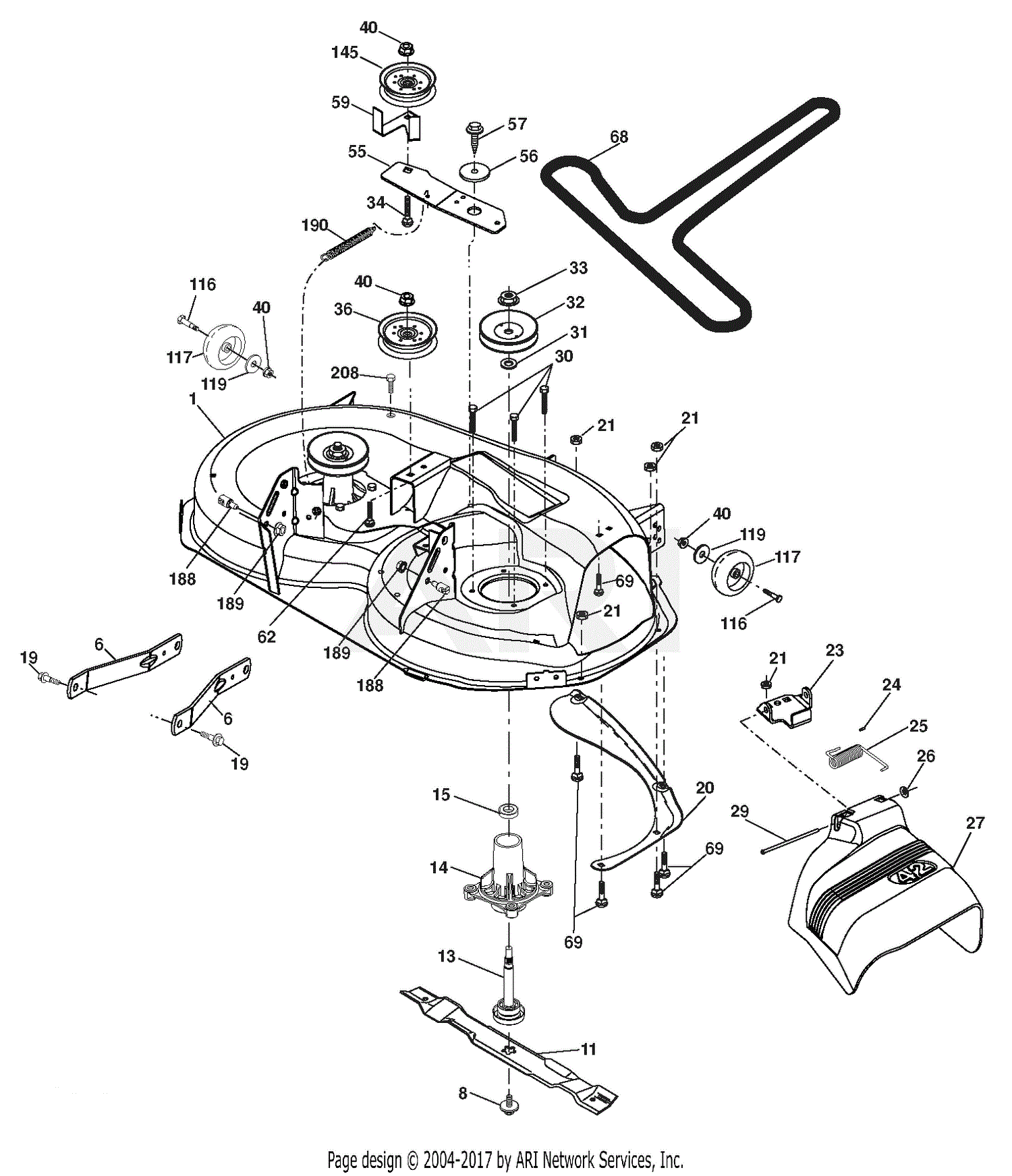 Ariens 936070 (960460046-00) 42